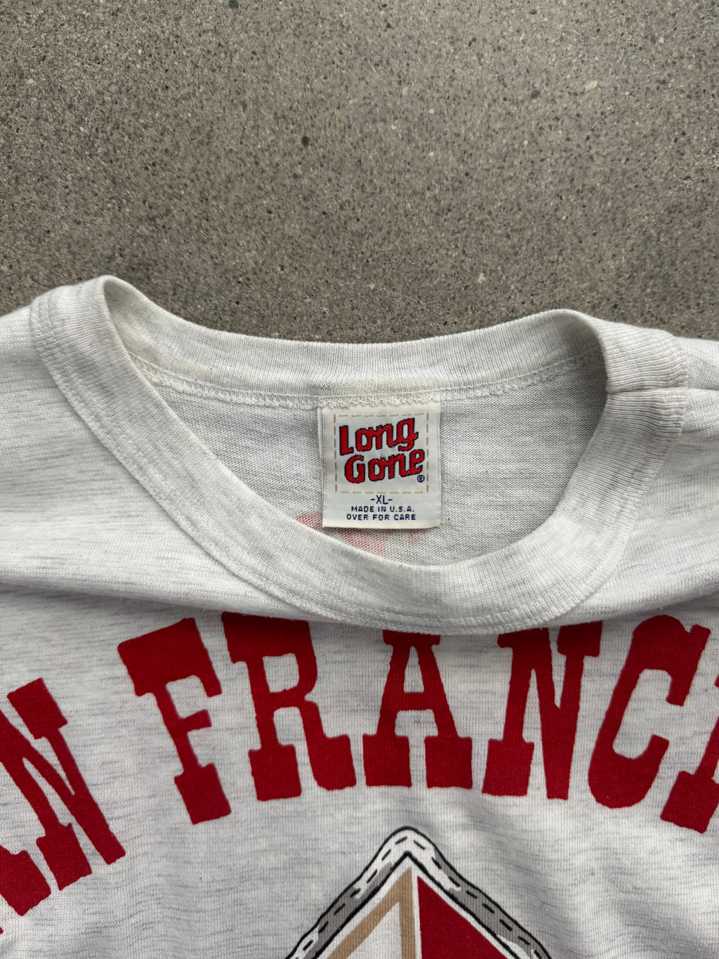 1991 San Francisco 49ers Long Gone NFL Super Bowl Shirt - XL
