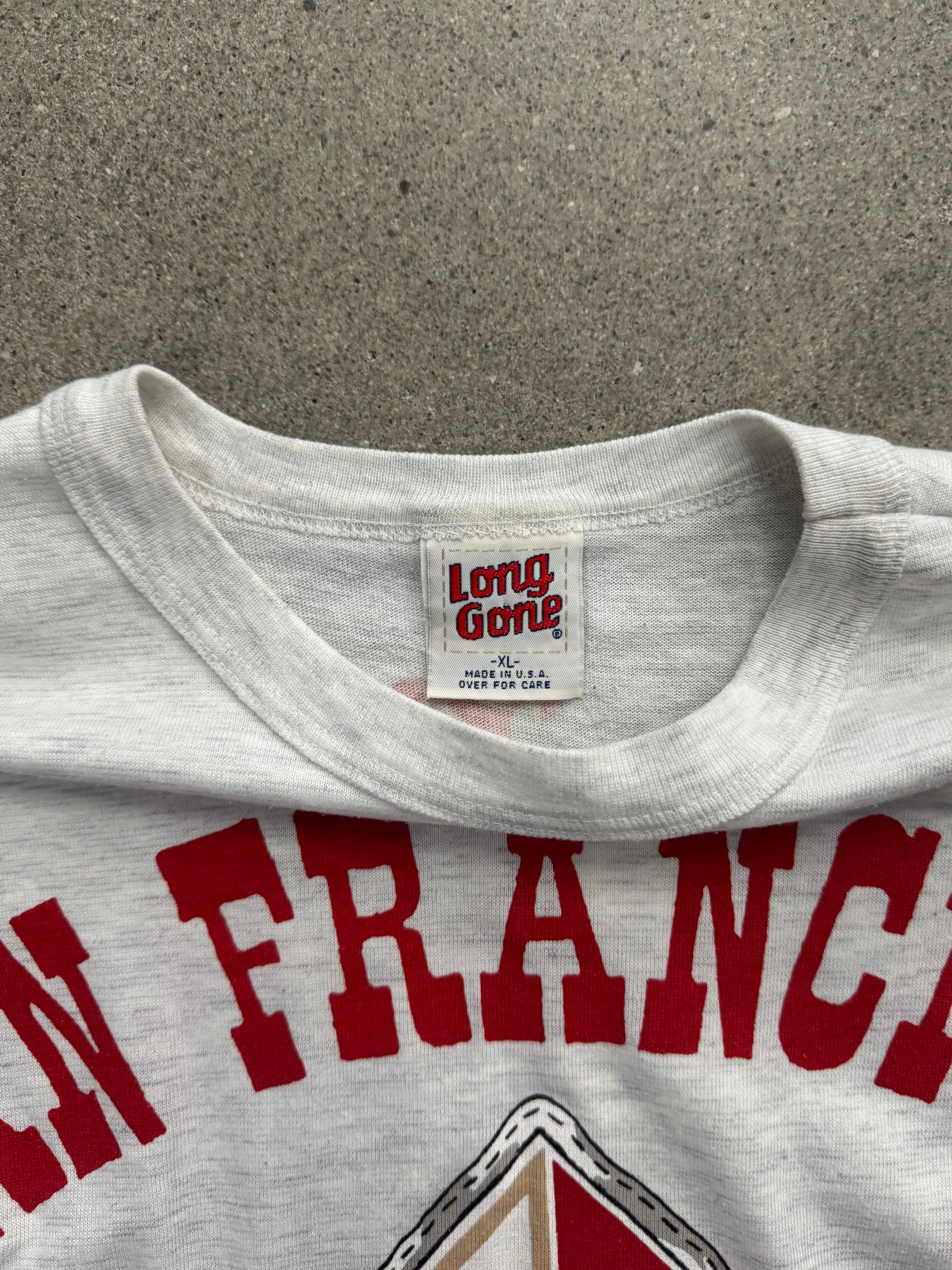 1991 San Francisco 49ers Long Gone NFL Super Bowl Shirt - XL
