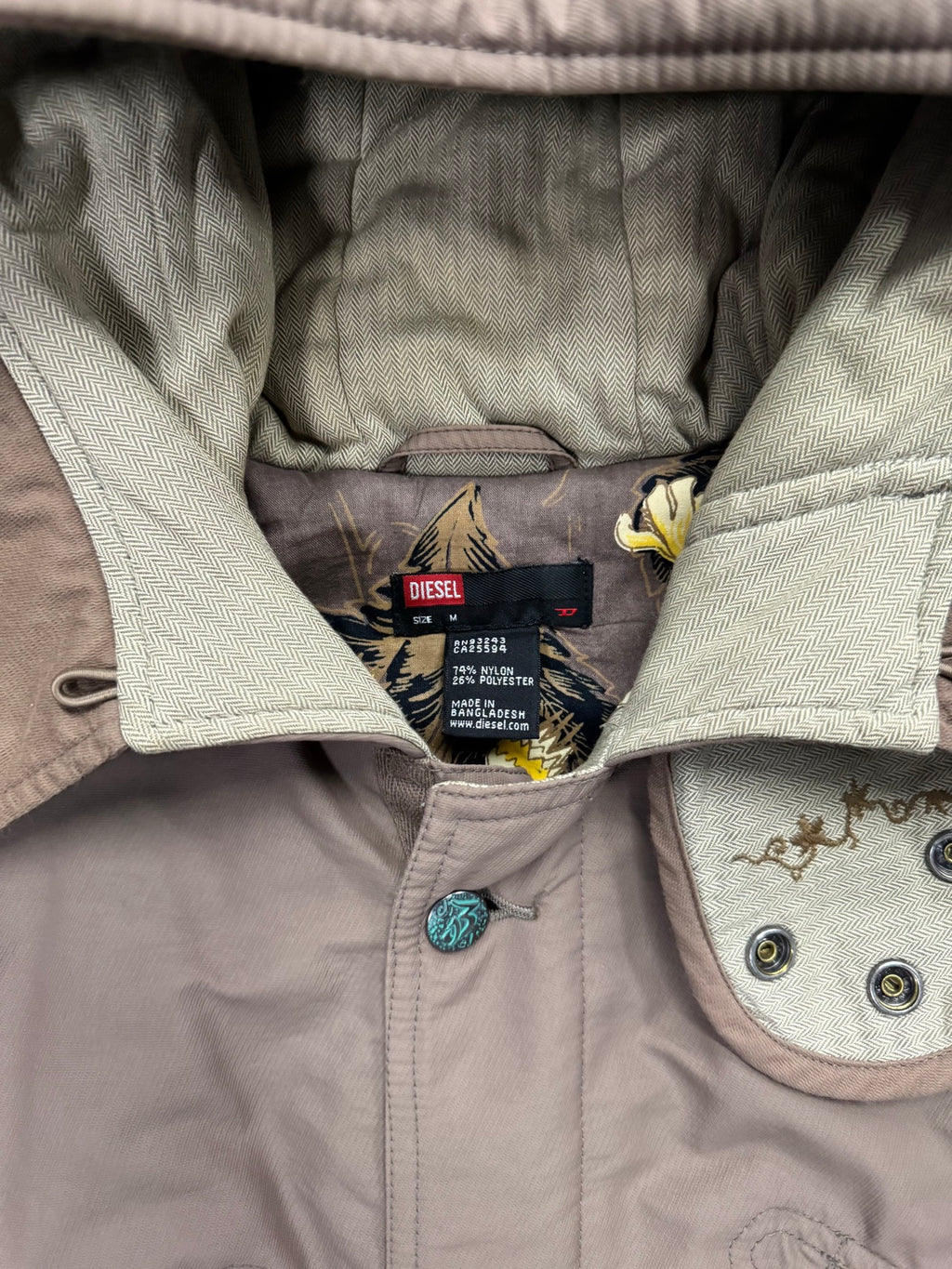 Diesel Utility Parka Jacket - M