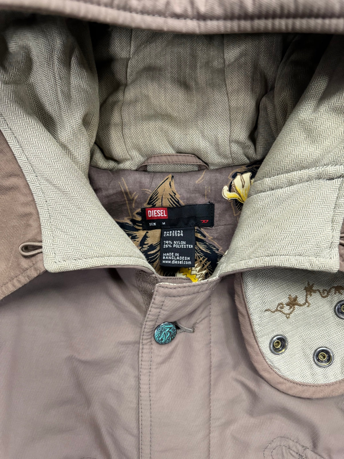 Diesel Utility Parka Jacket - M