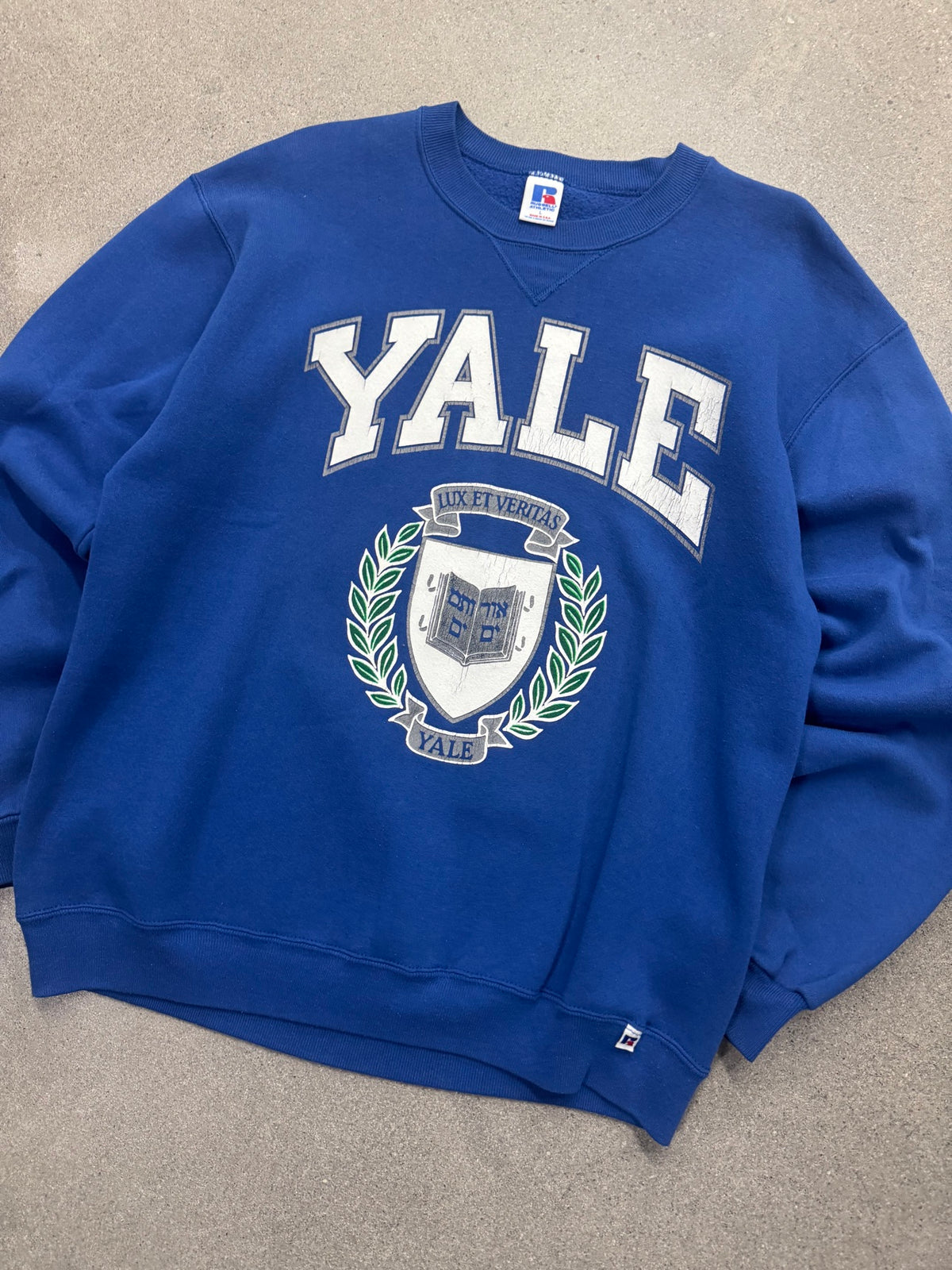 Russell Athletic Yale University Crewneck Sweatshirt - L