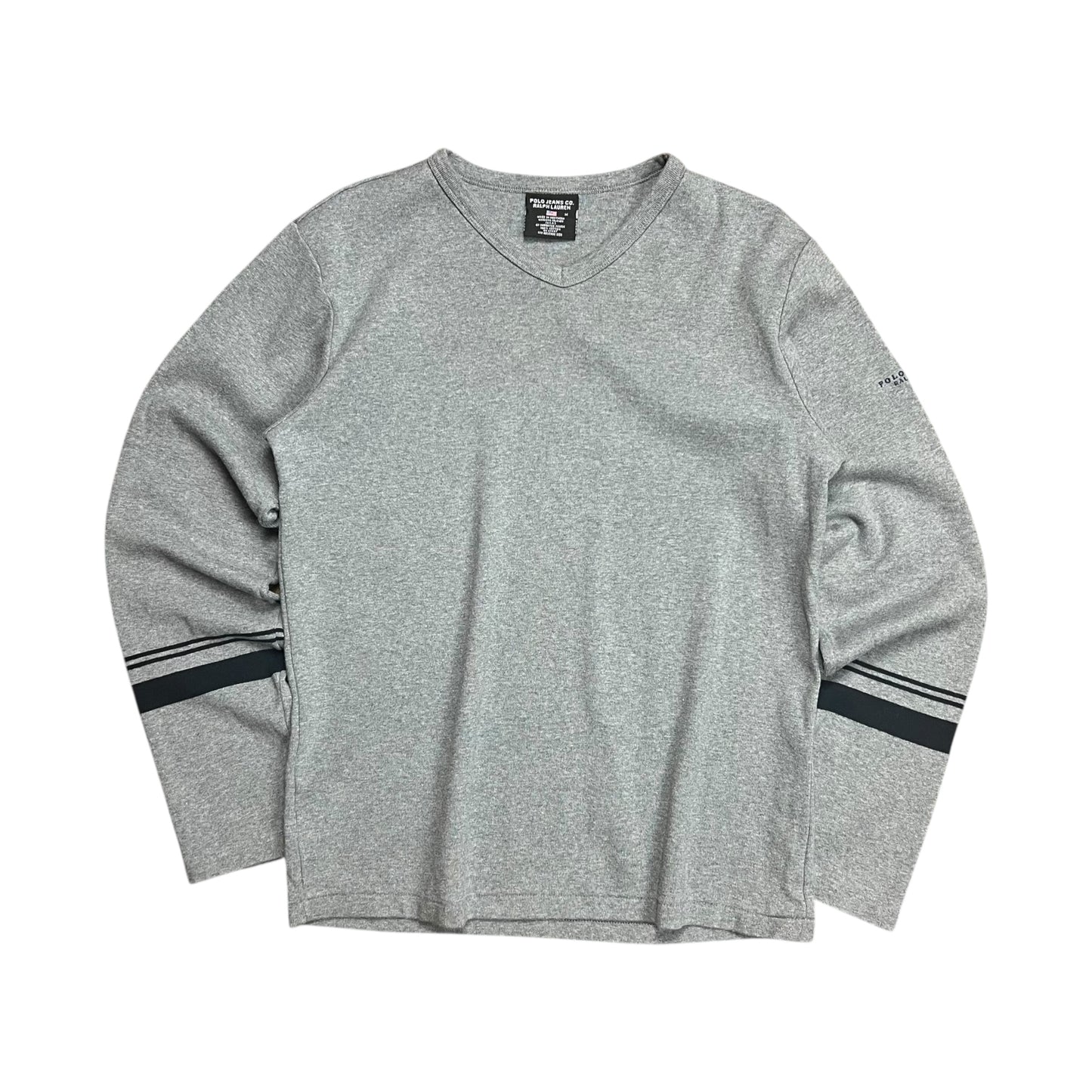 Polo Jeans Co. Grey Lightweight Sweatshirt - M