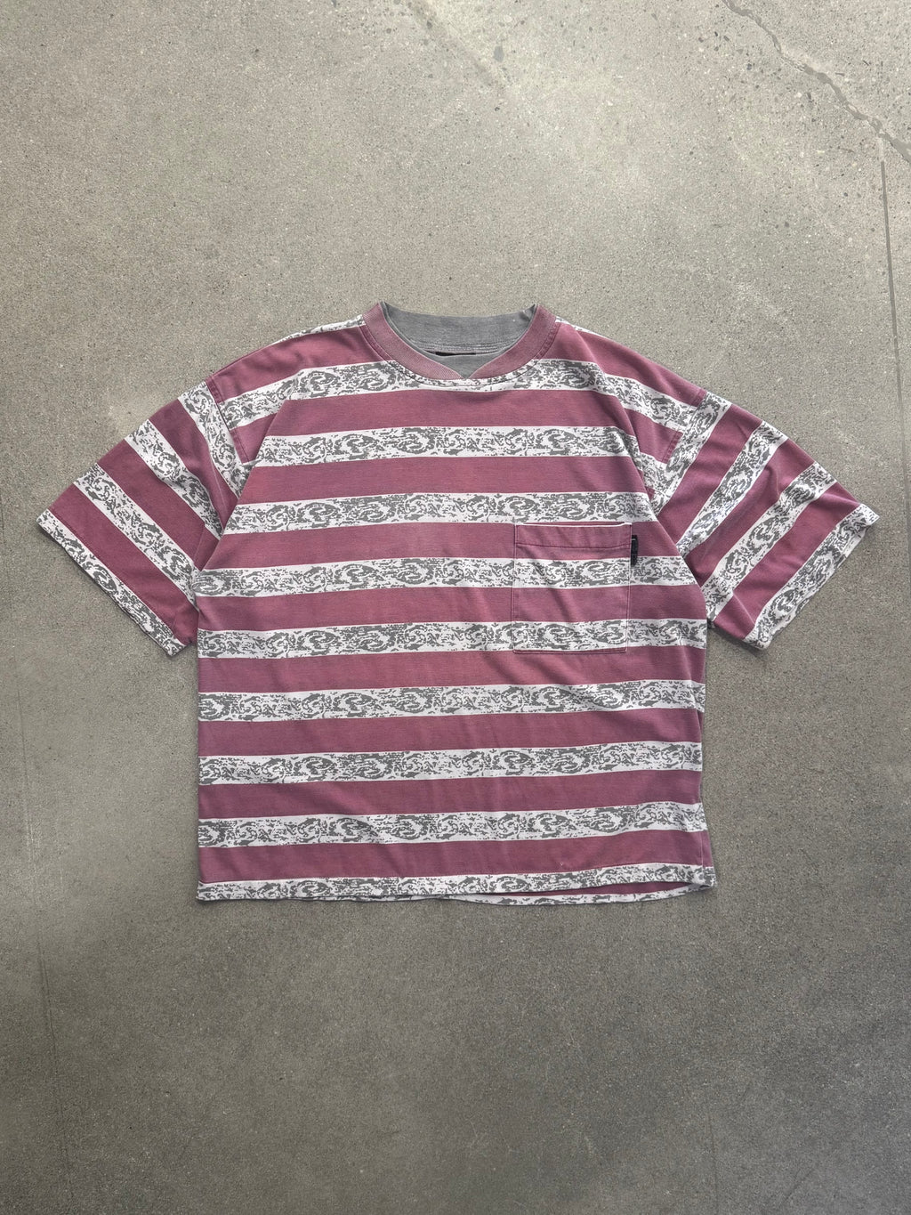 Permit Striped Surf T-Shirt – L