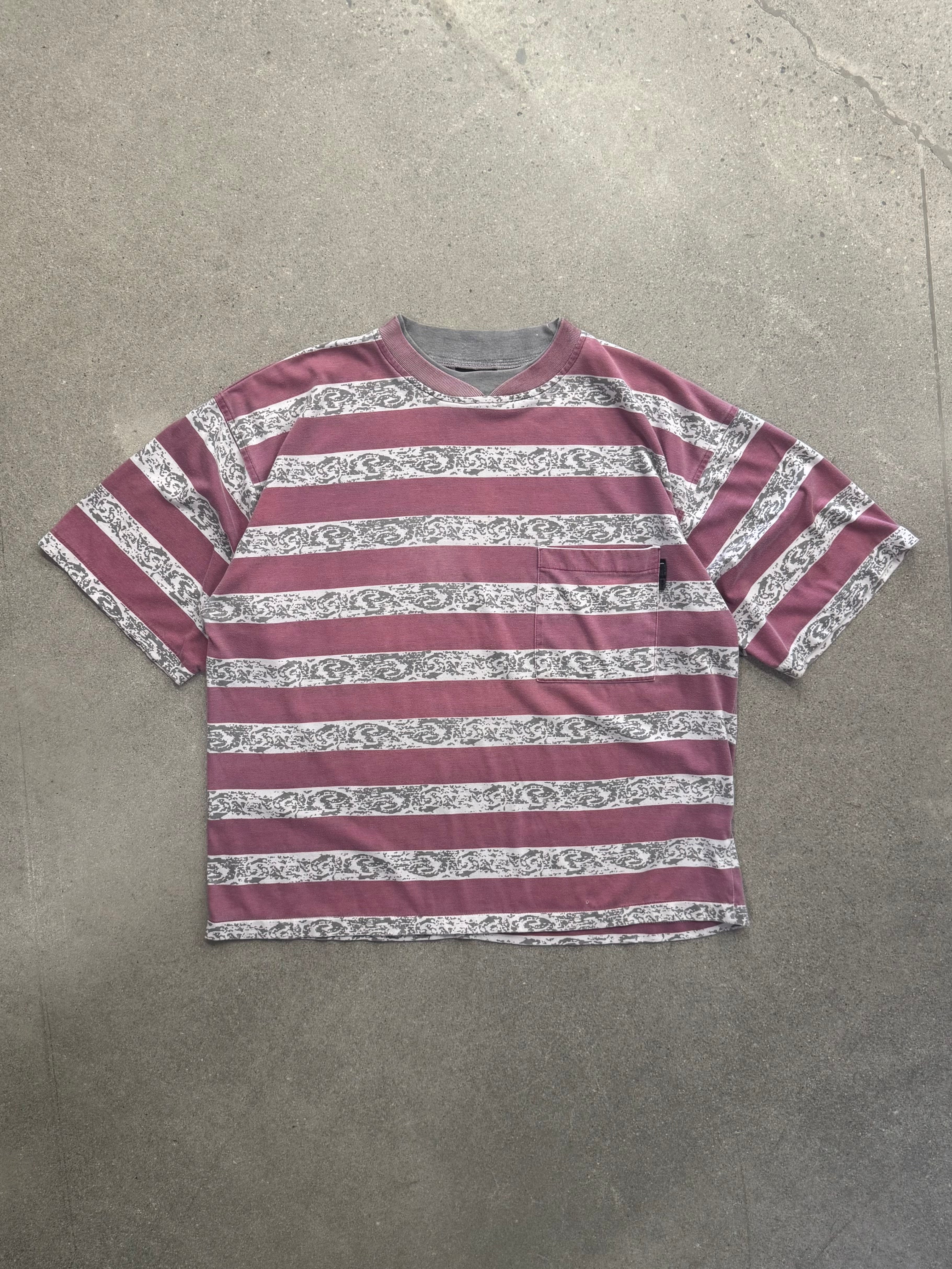 Permit Striped Surf T-Shirt – L
