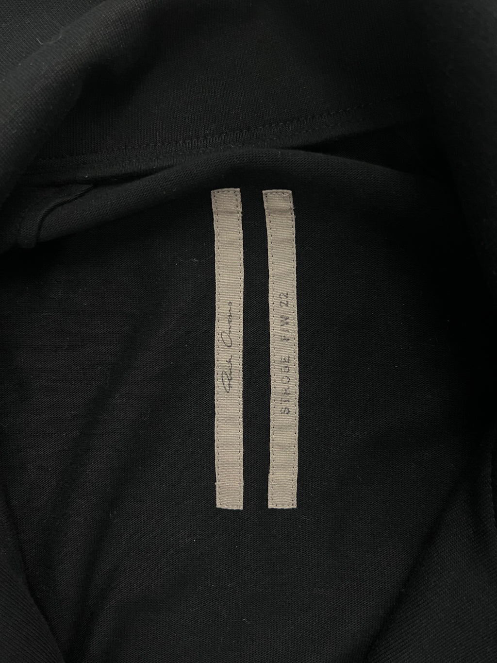Rick Owens FW22 Bauhaus Asymmetrical Zip Jacket - L