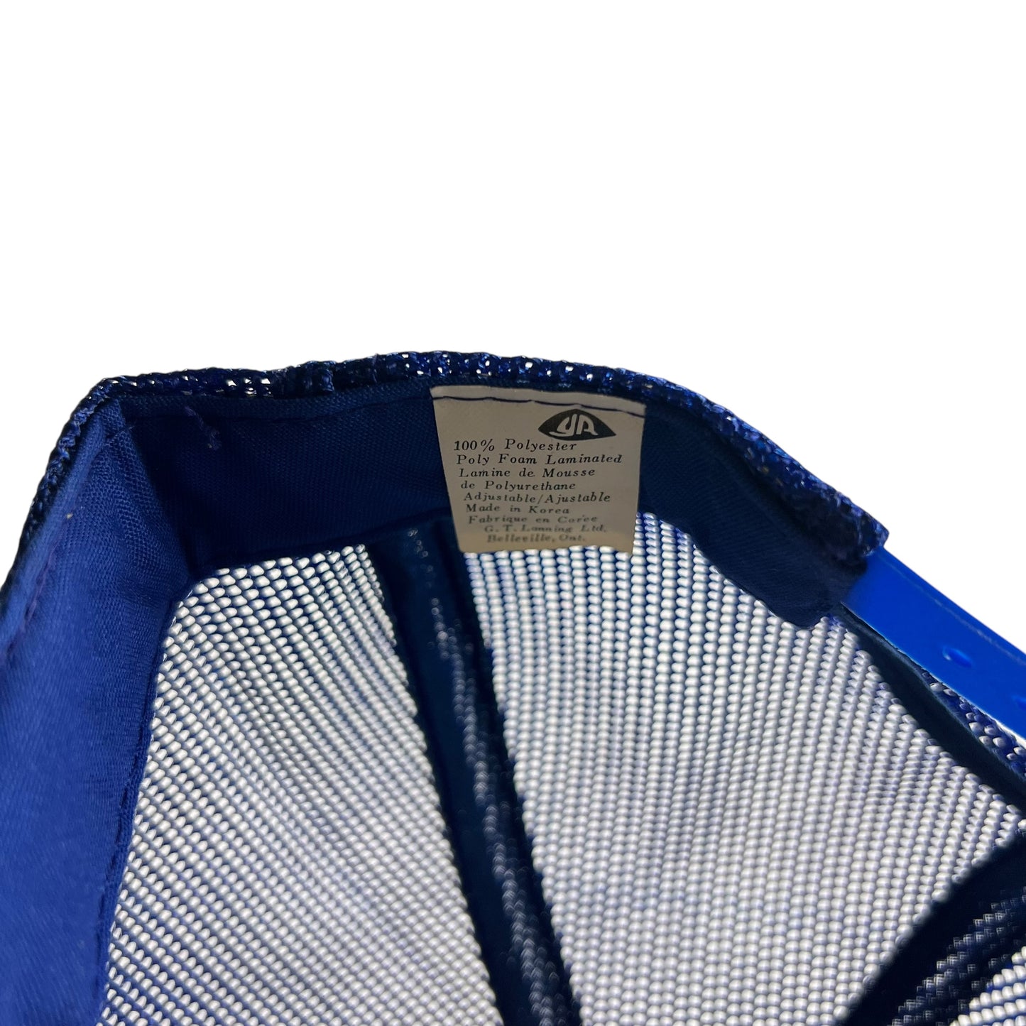 Blue & White Sasagiu Rapids Fishing Trucker Hat