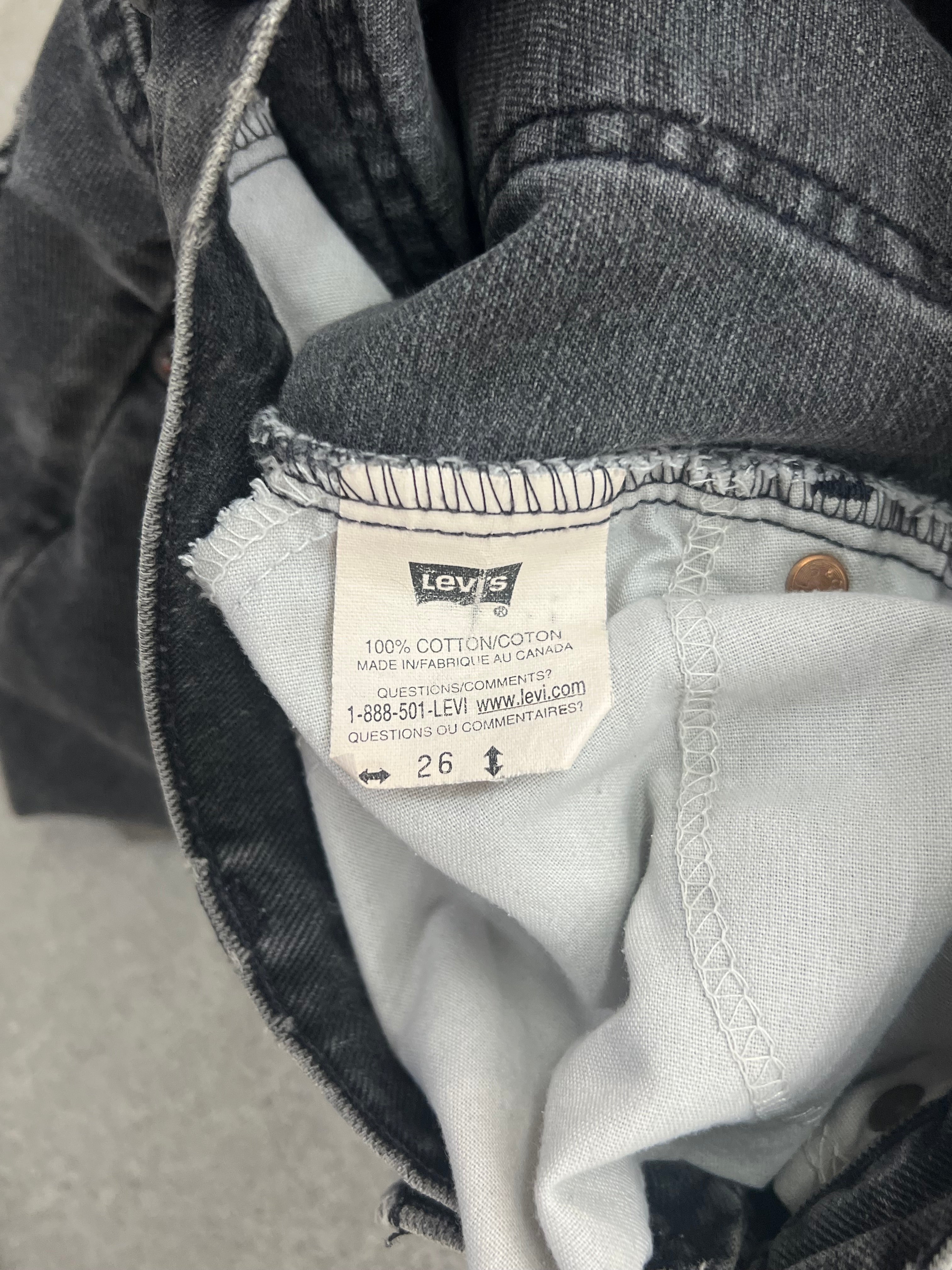 Faded Levi’s Orange Tab Jeans - 25”