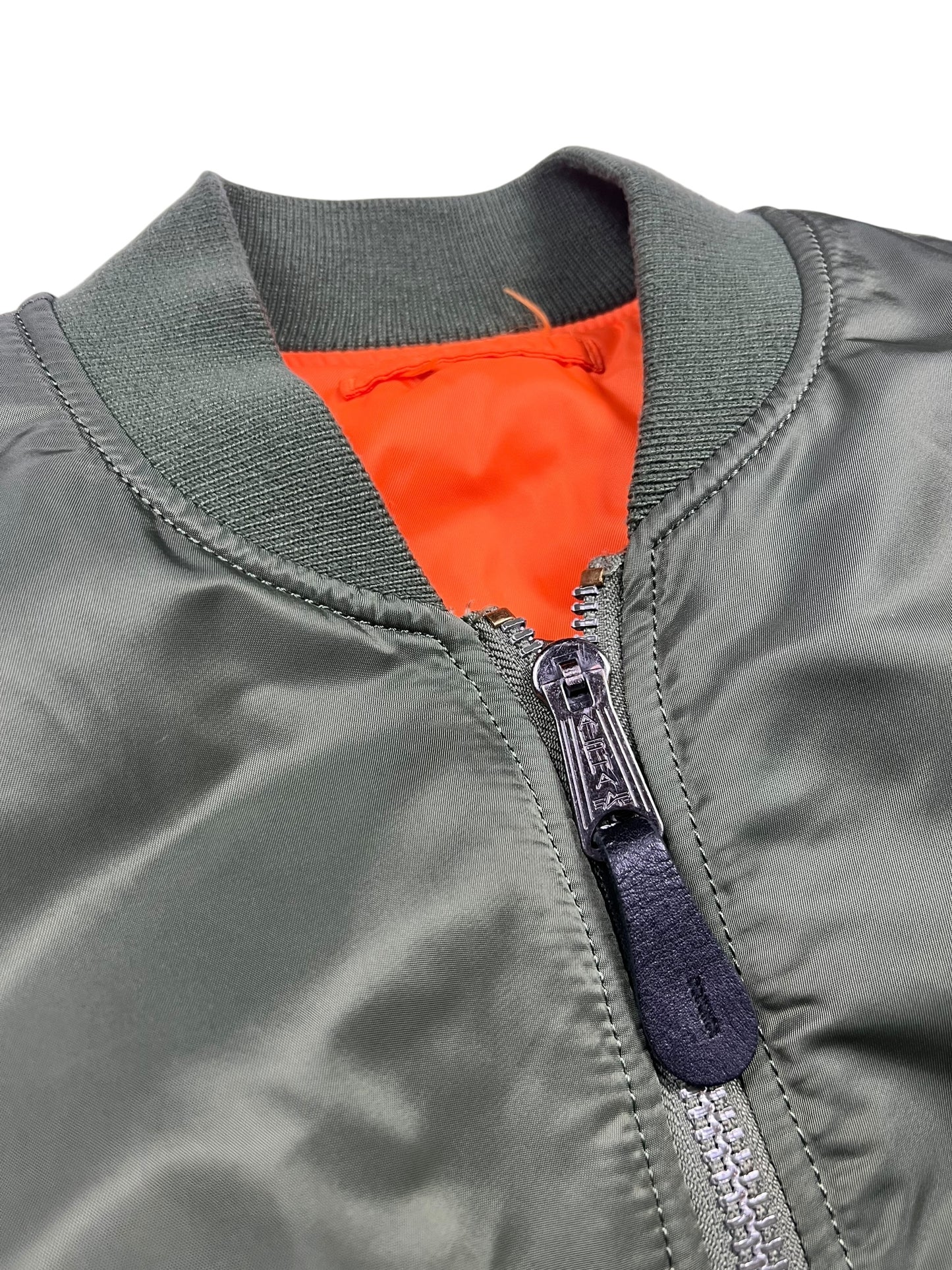 Alpha Industries Green Bomber Jacket - XS