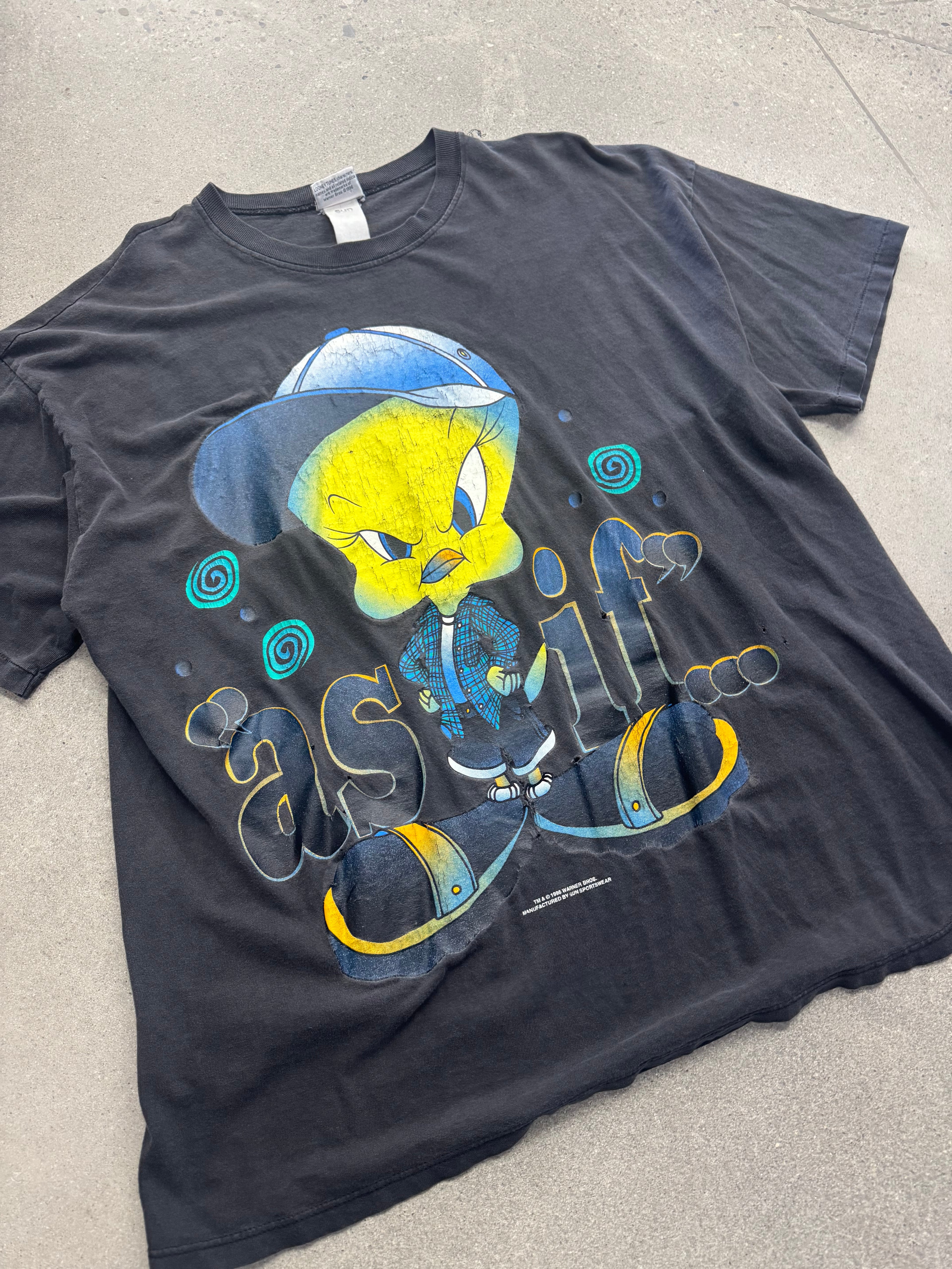 1996 As If Tweety Bird T-Shirt - XL