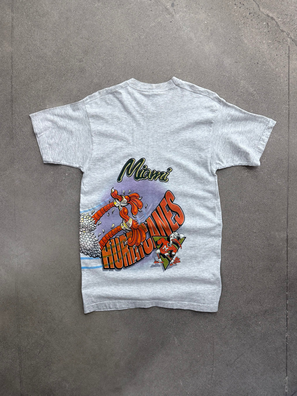Salem Sportswear Miami Hurricanes NCAA Football T-Shirt - L
