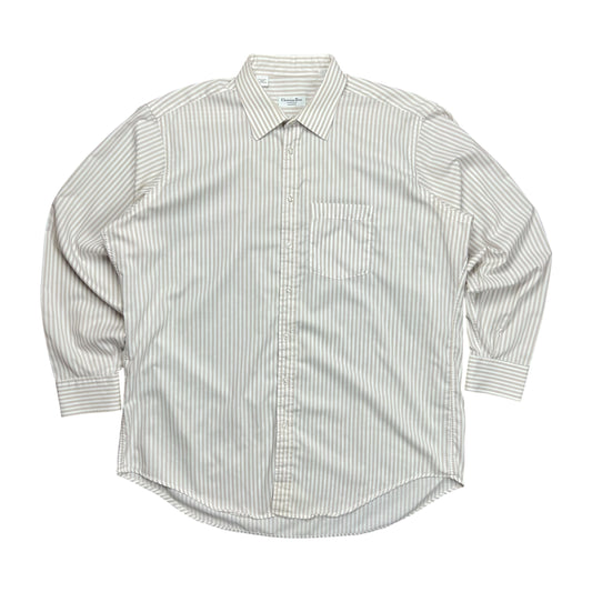 Christian Dior Monsieur Striped Button-up Shirt - XXL