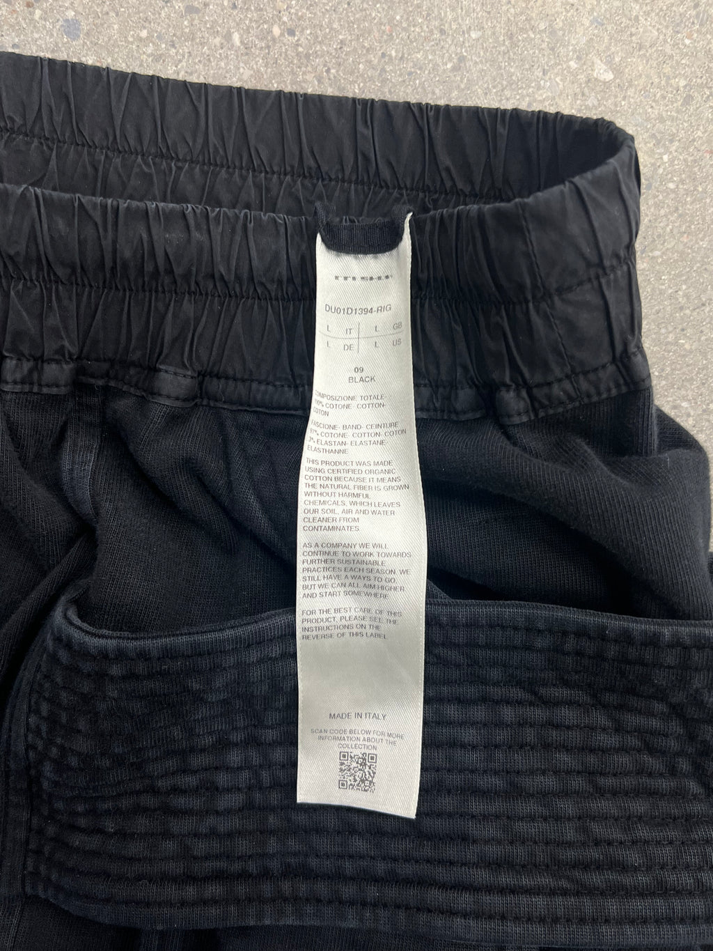 Rick Owens DRKSHDW Creatch Wide Cargo Pants - XL
