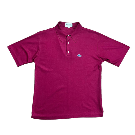 IZOD Lacoste Burgundy Polo Shirt - M