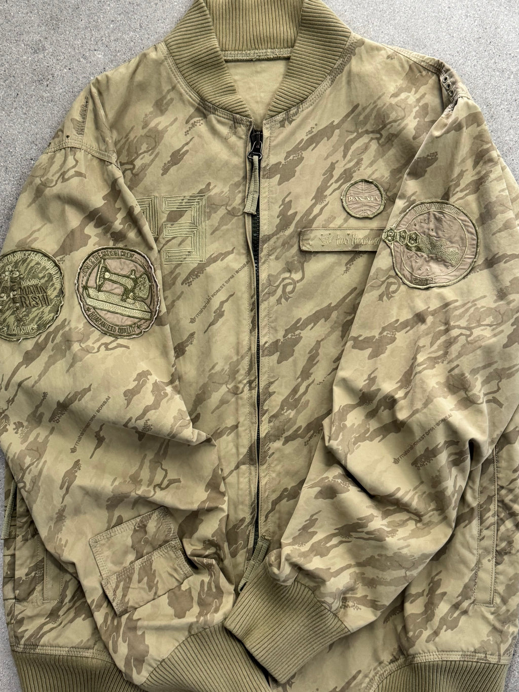 Maharishi Maha Odyssey Tour Bonsai Bomber Jacket - XL