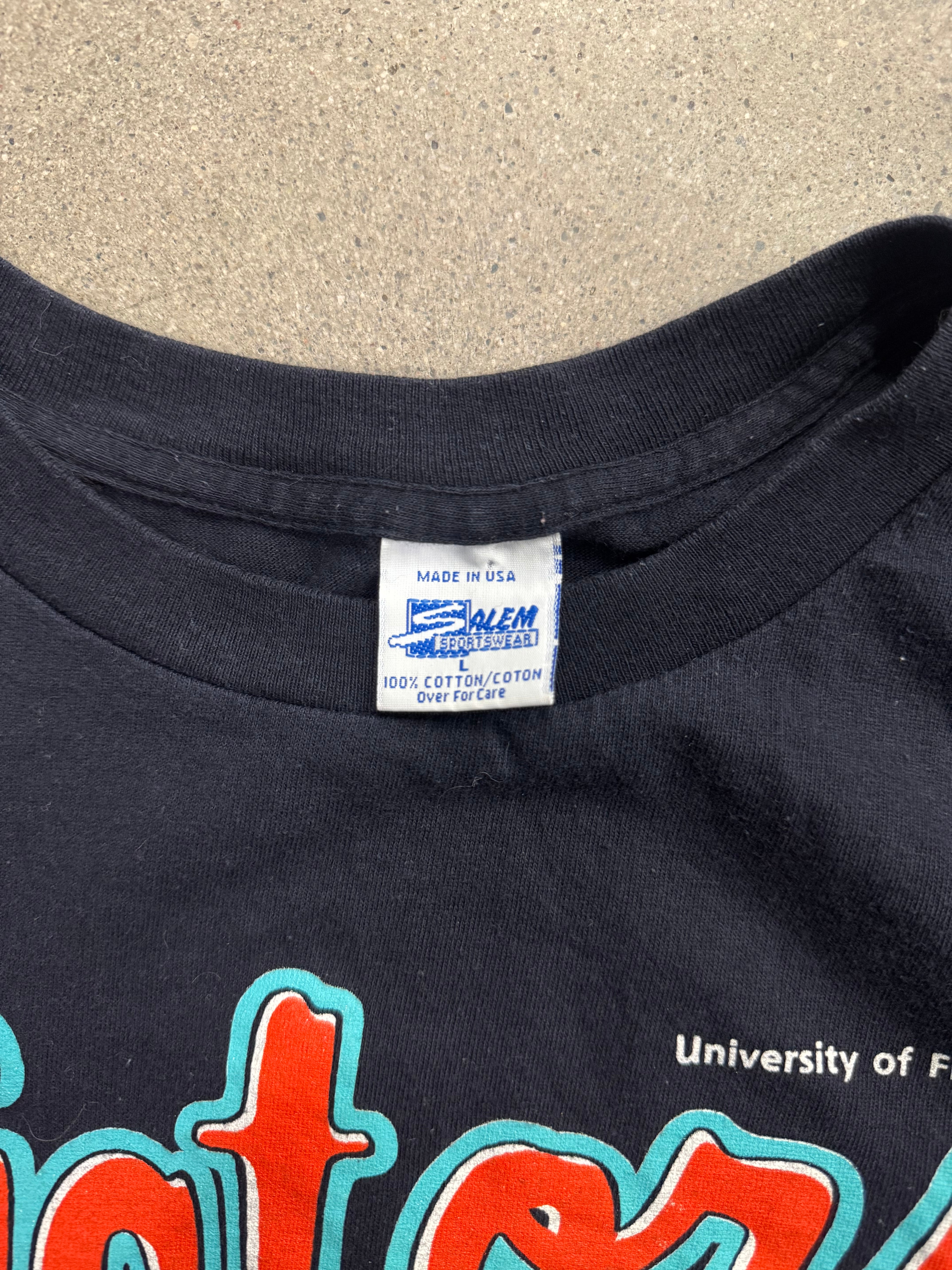 1991 Salem Sportswear Florida Gators NCAA T-Shirt - L