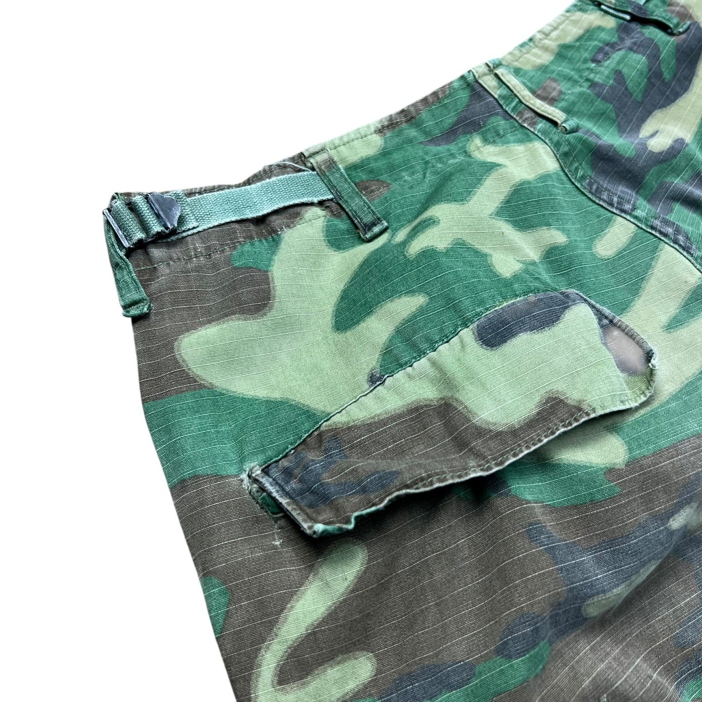 Faded Woodland Camo ARMY Capris - 30"