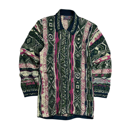 Coogi Knit Cardigan Sweater - S