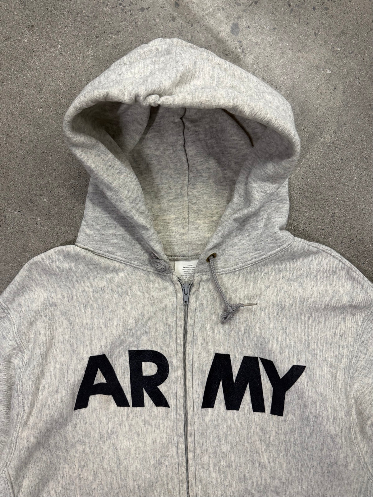 U.S. ARMY PFU Full-Zip Hoodie - L