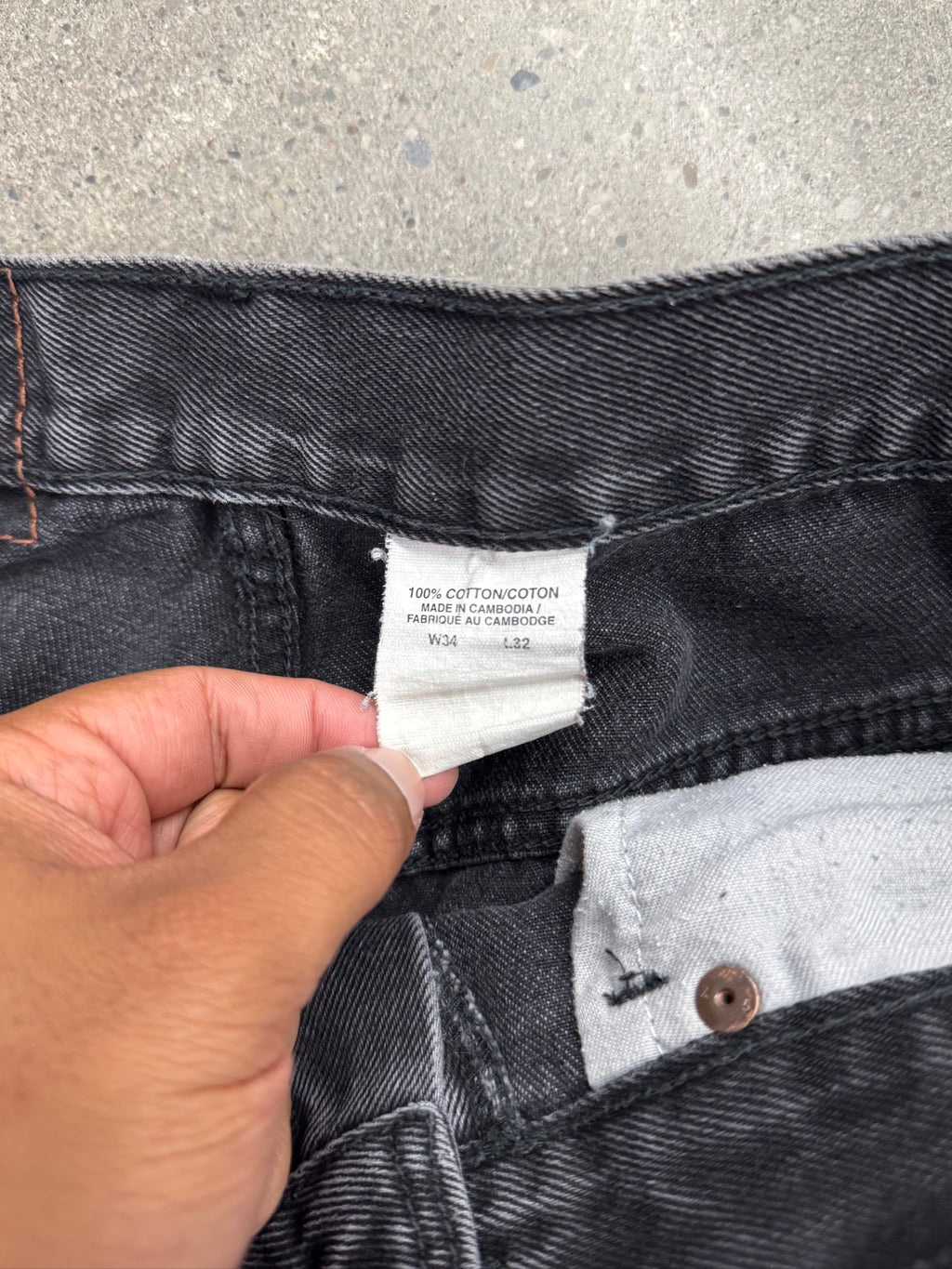 Faded Levi's Orange Tab Jeans - 32"