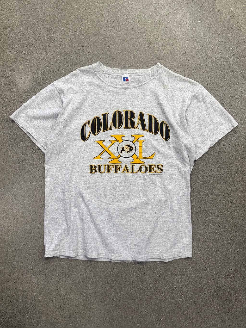1993 Russell Athletic University Of Colorado Buffaloes T-Shirt - L