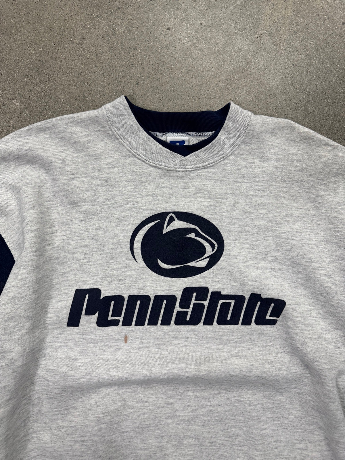 Russell Athletic Penn State University Two-Tone Crewneck Sweatshirt - XL
