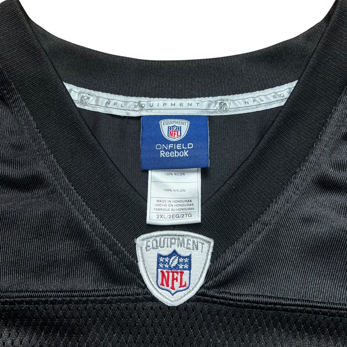 Reebok Oakland Raiders Cropped NFL Jersey - XXL