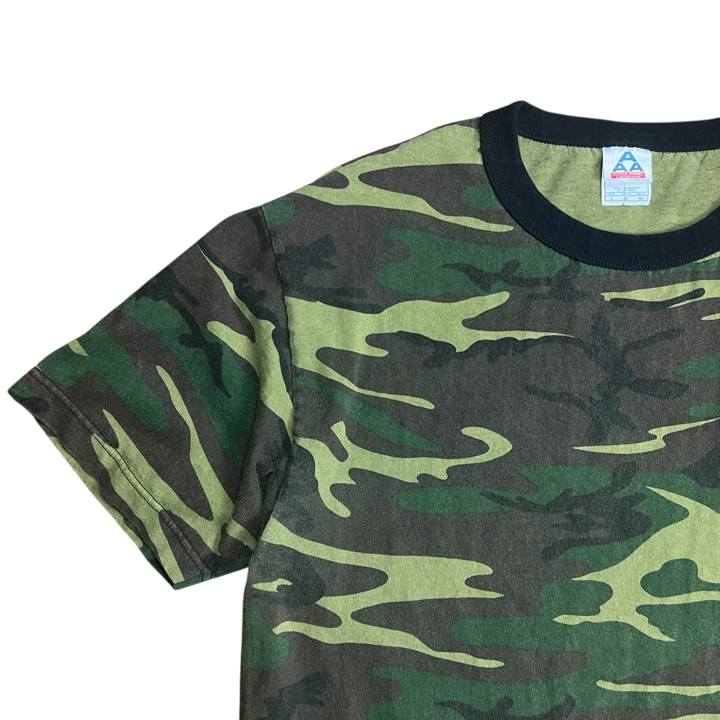 Blank Woodland Camo T-shirt - L