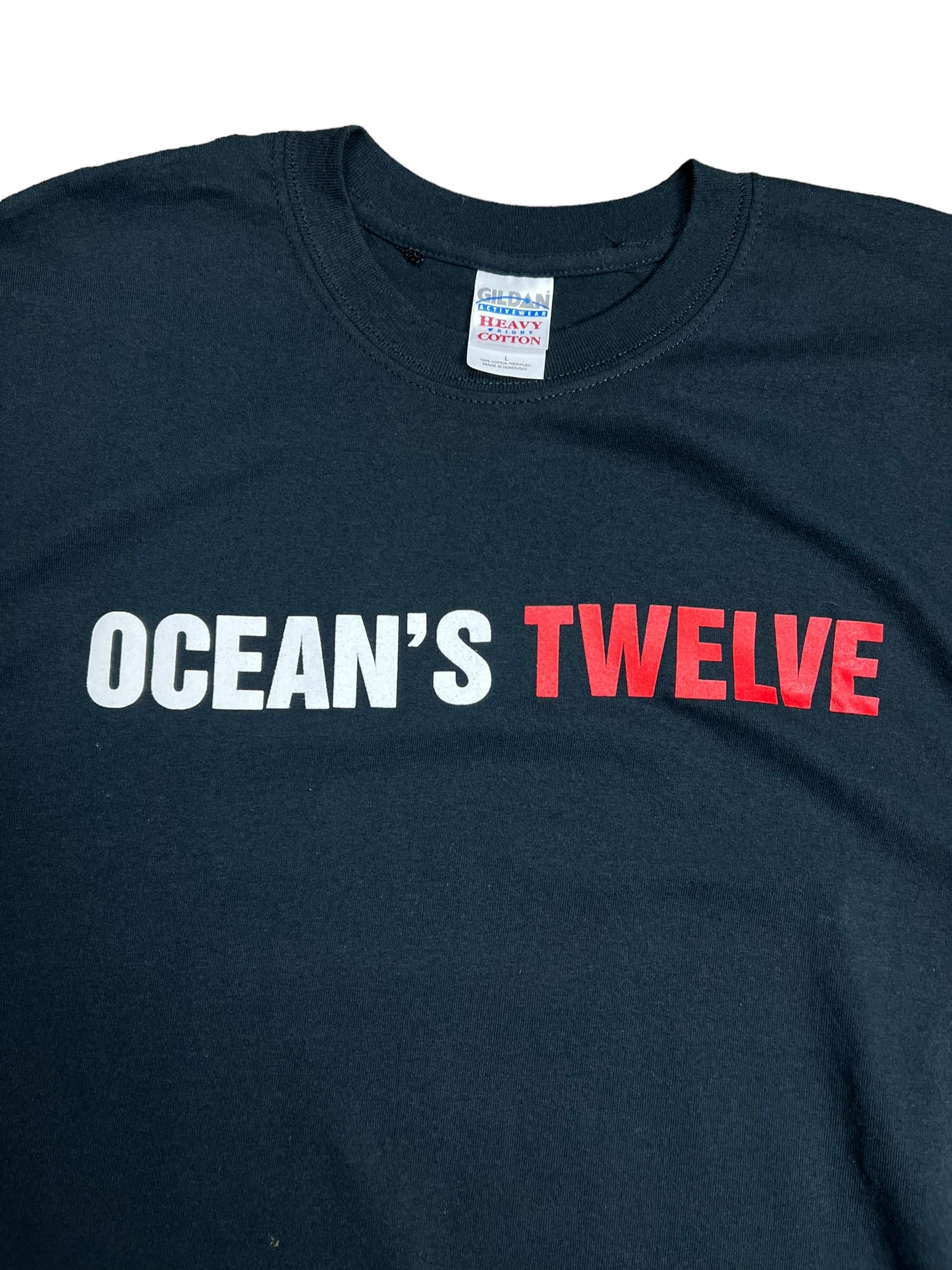 2004 Oceans Twelve Movie T-shirt - L