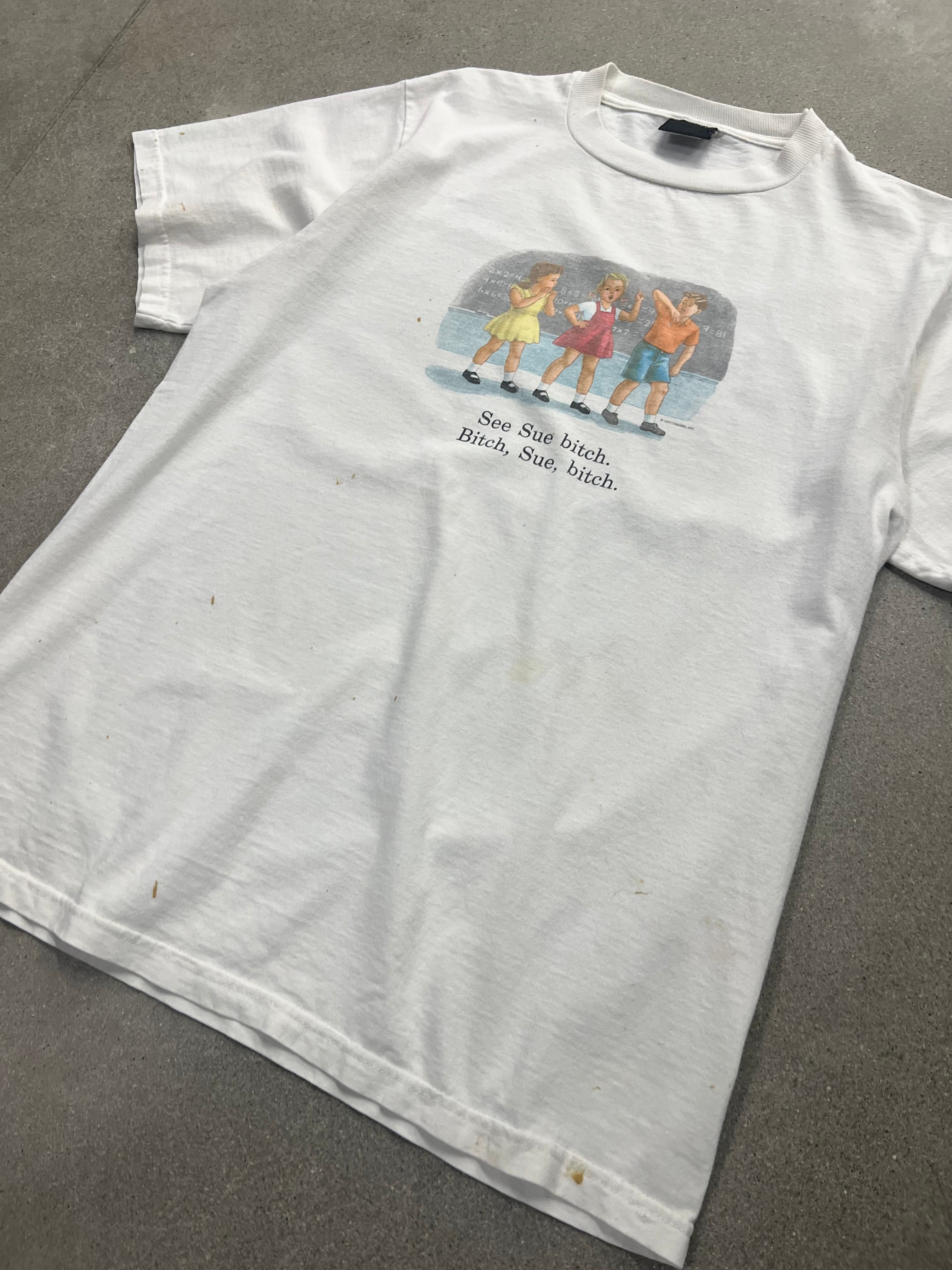 1999 Dick & Jane Parody T-Shirt - L