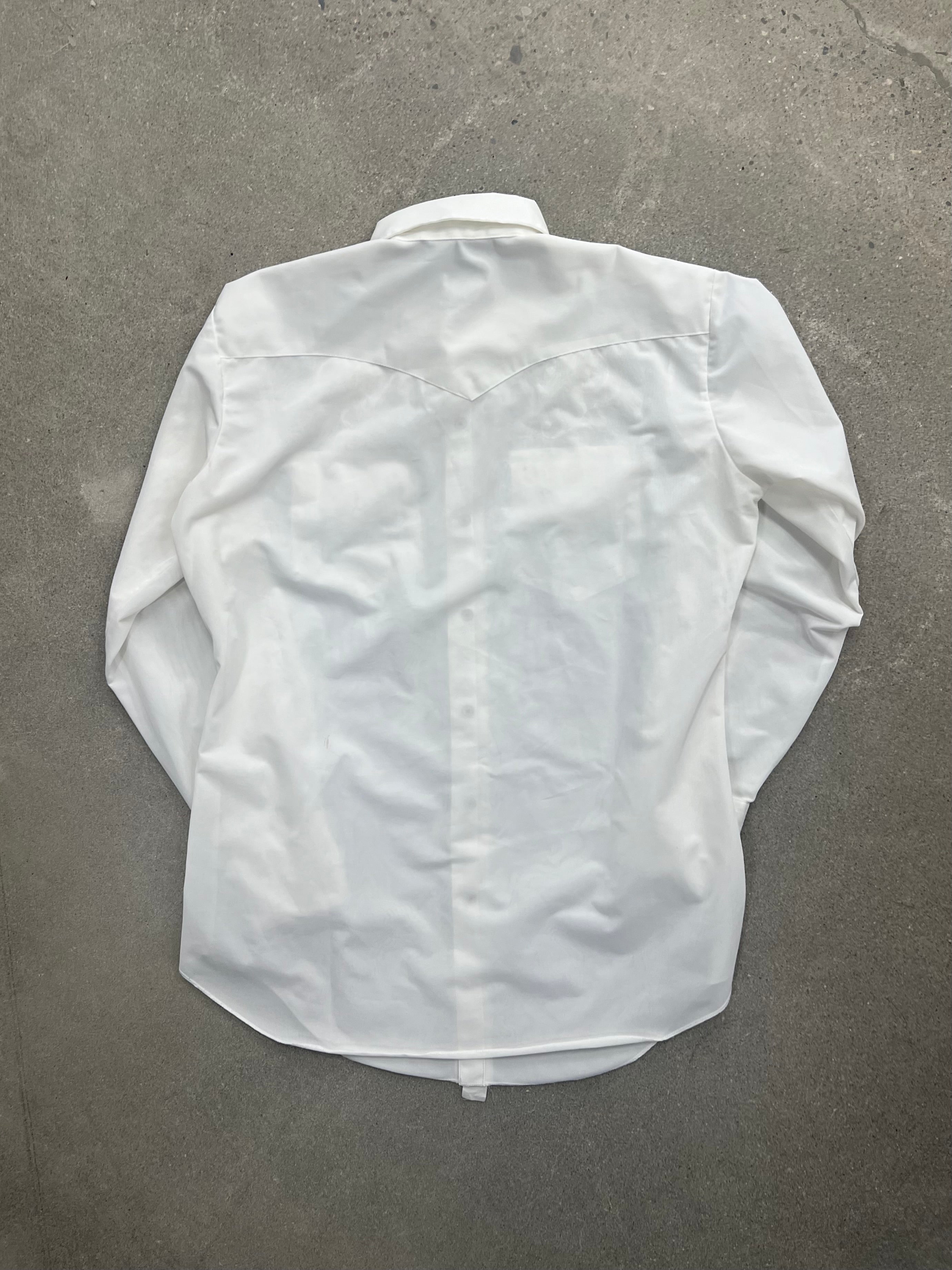 H Bar C California Ranchwear Pearl Snap Button-Up Shirt - L