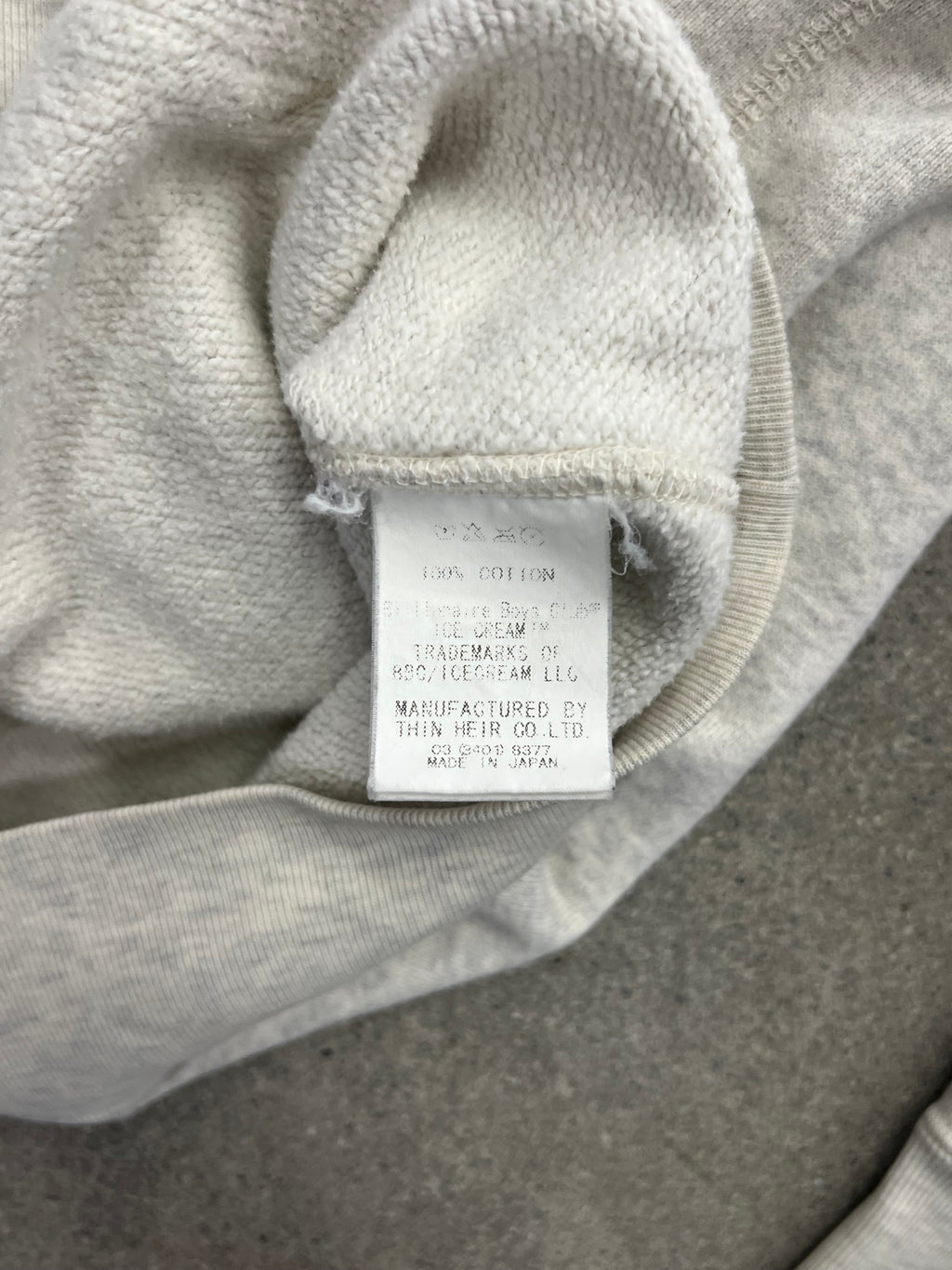 Ice Cream x Billionaire Boys Club Running Dog Zip Hoodie - L