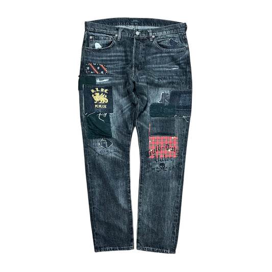 Polo Ralph Lauren Patch Work Sullivan Jeans - 34"