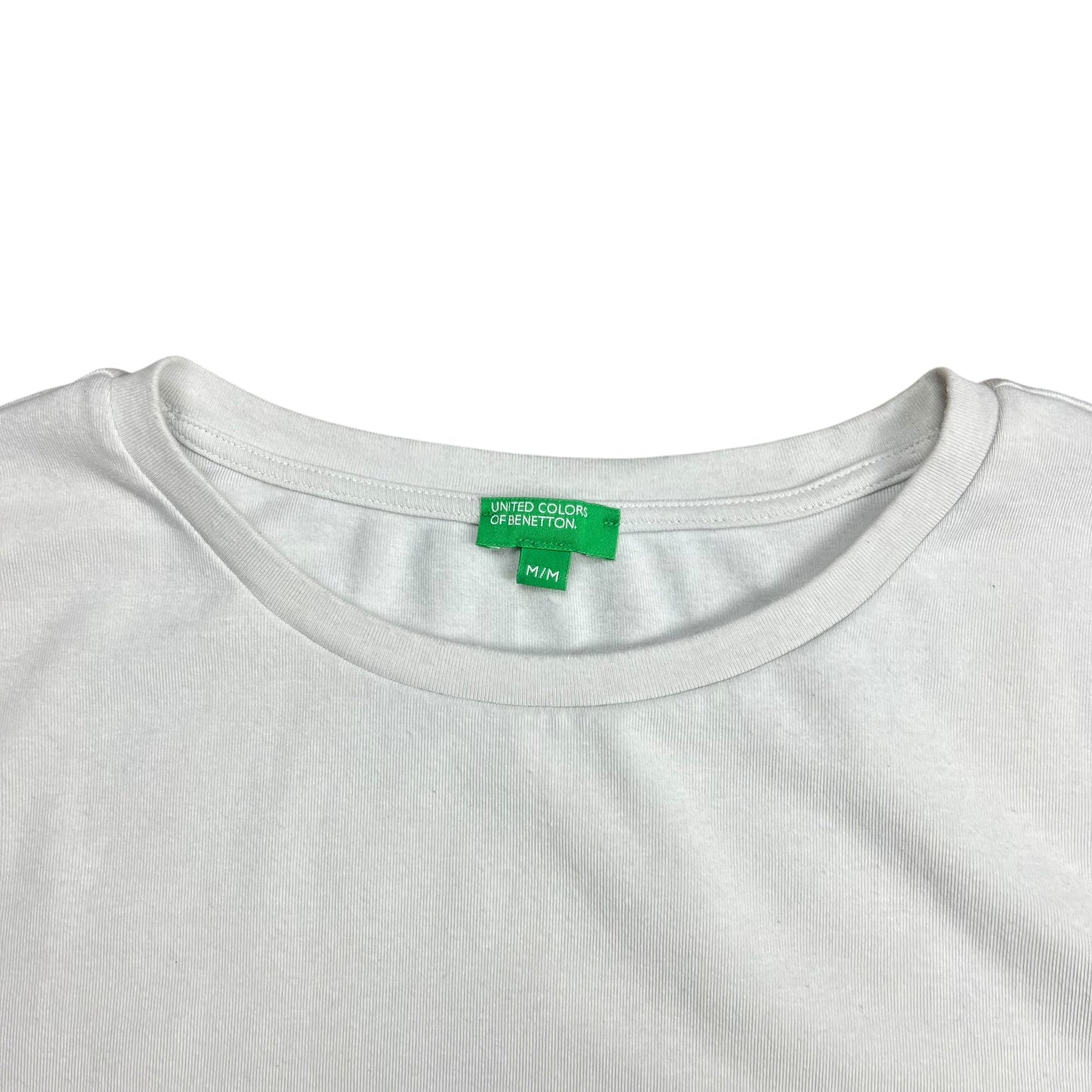 United Colors Of Benetton White Long-sleeve Shirt - M