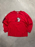 Nike Toronto Raptors Middle Swoosh Long Sleeve Shirt - L