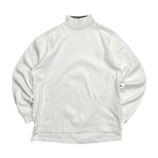Polo Ralph Lauren White Turtleneck Sweatshirt - XL