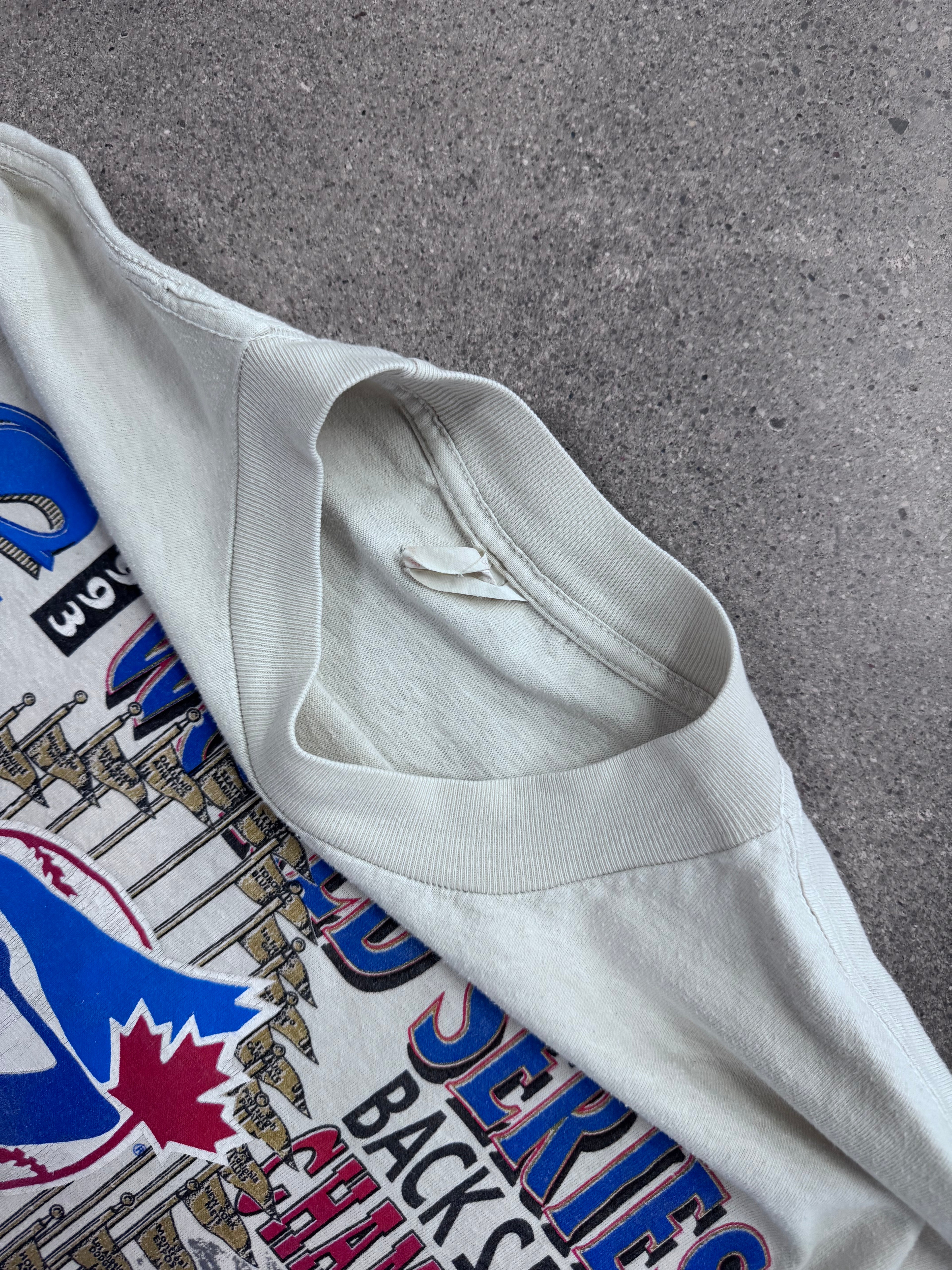1993 Toronto Blue Jays Back 2 Back World Series MLB Champions T-Shirt - CL