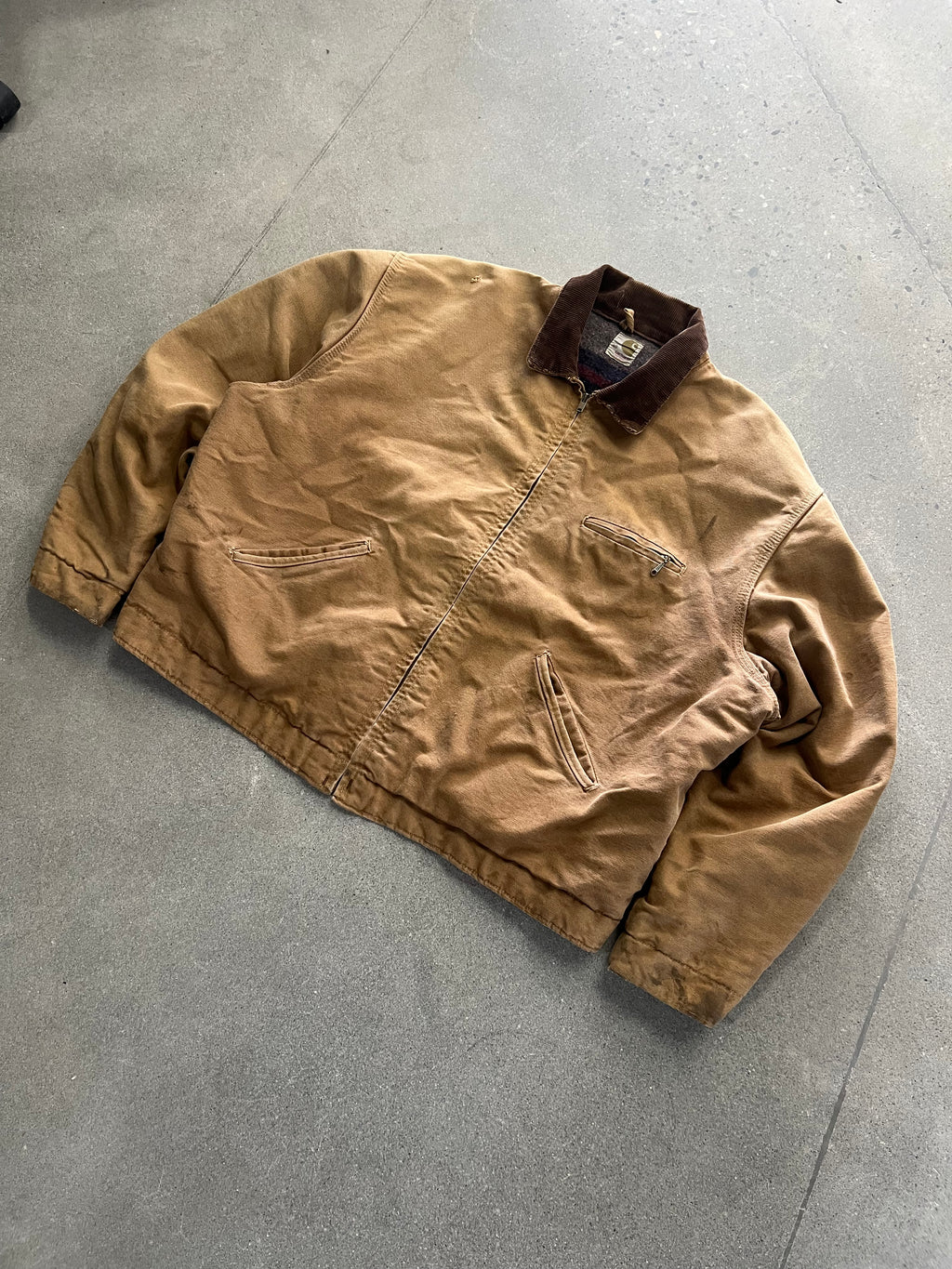Carhartt Detroit Blanket Lined Work Jacket - XL