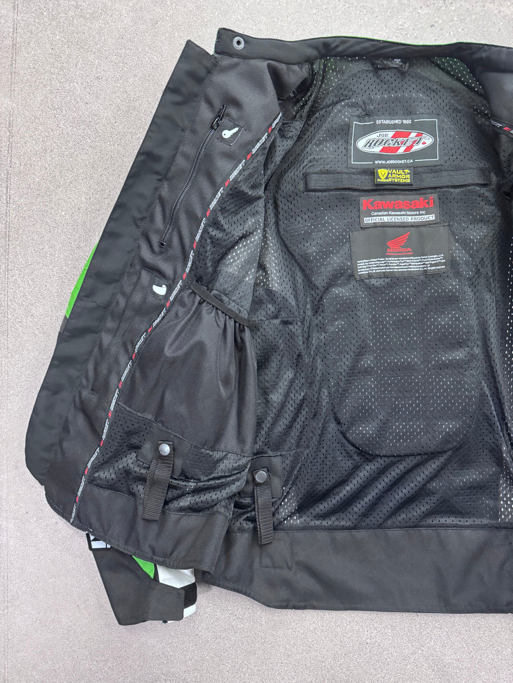 Kawasaki Joe Rocket Racing Motorcycle Jacket - XL