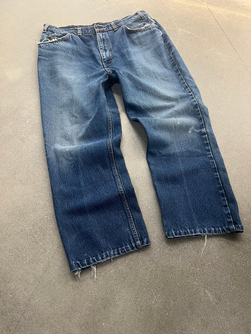 Faded Levi’s Orange Tab Jeans - 35”
