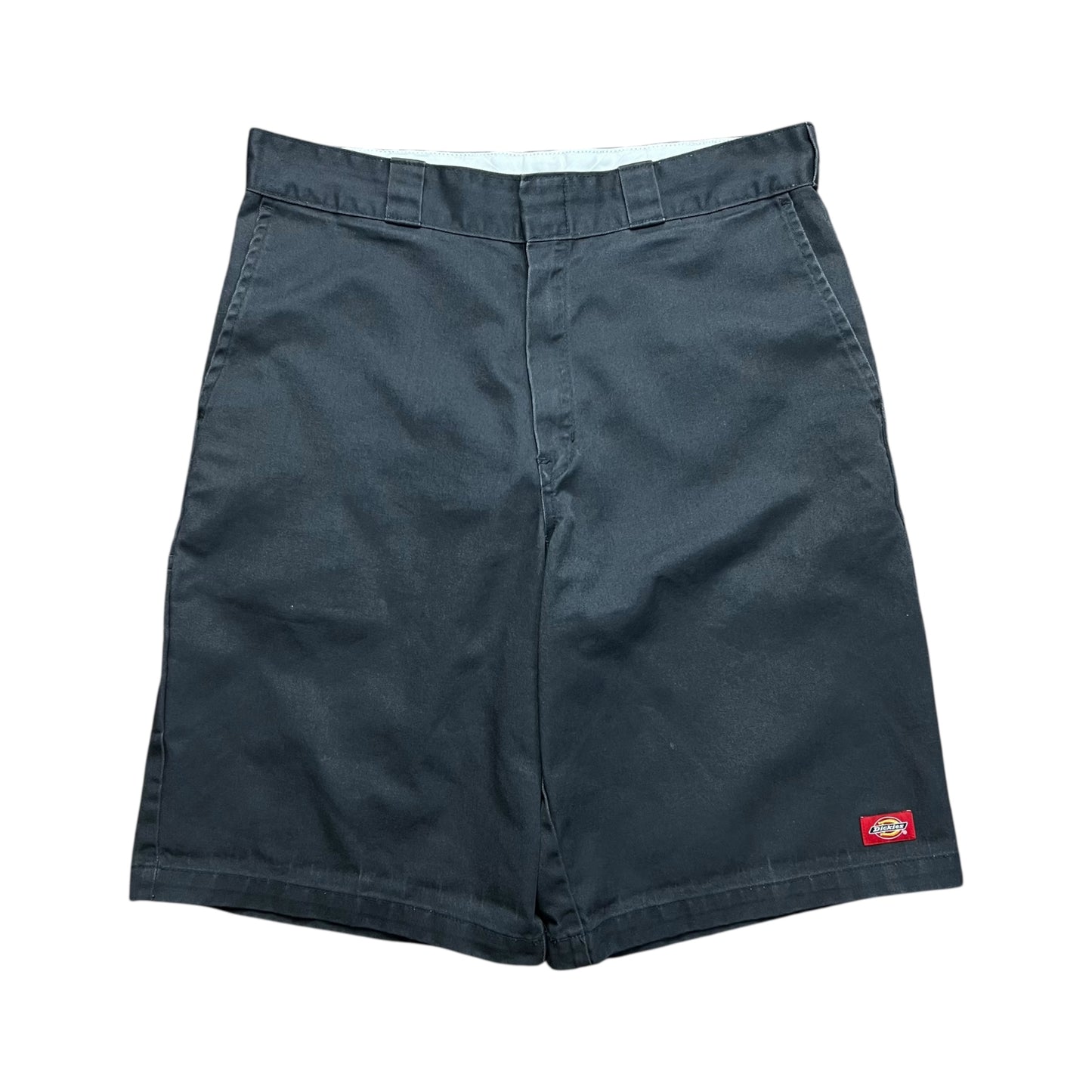 Dickies Dark Grey Baggy Work Shorts - 36”