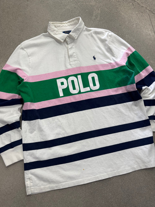 Polo Ralph Lauren Striped Rugby Shirt - XL