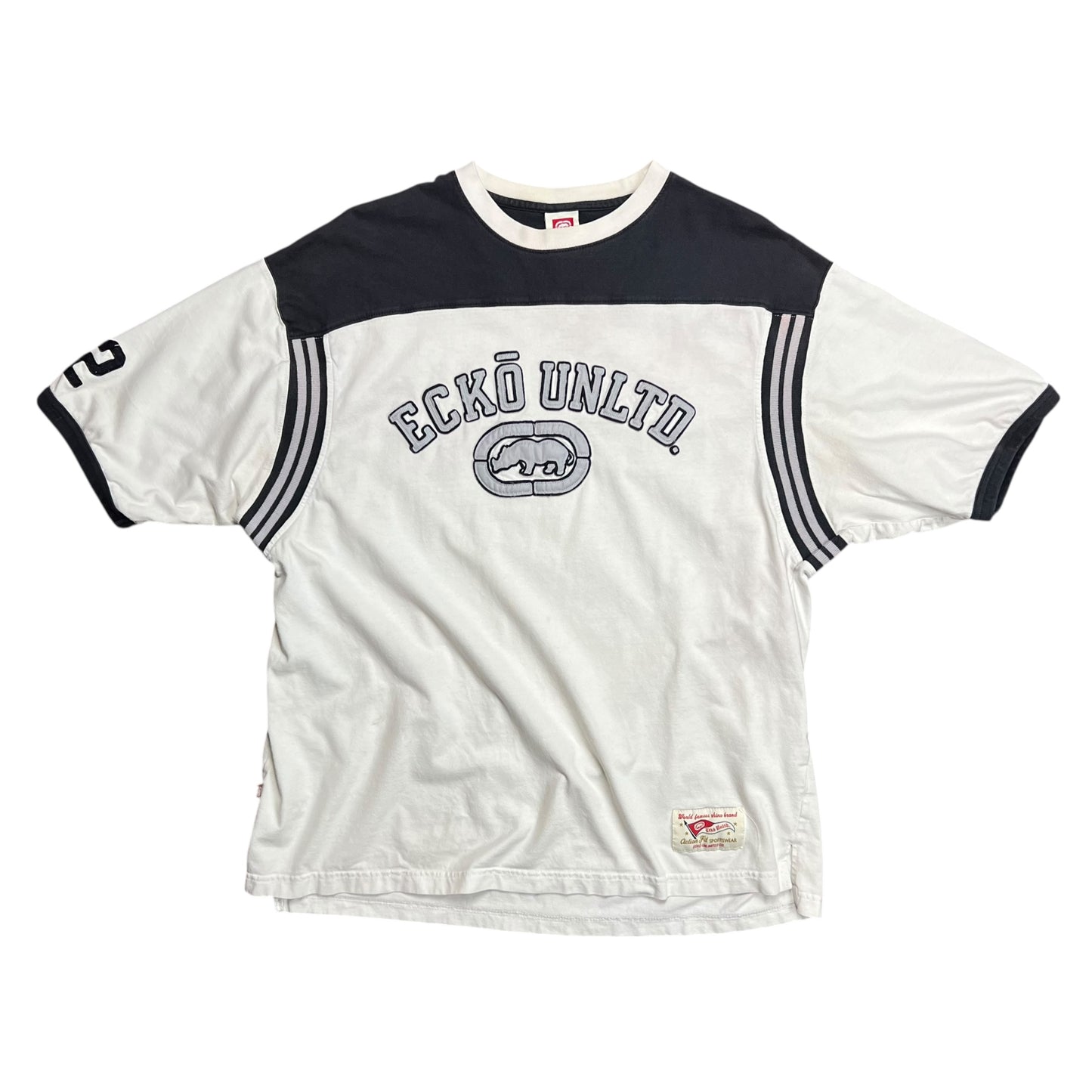 Ecko Unltd. Logo Knit Ringer T-shirt - XL