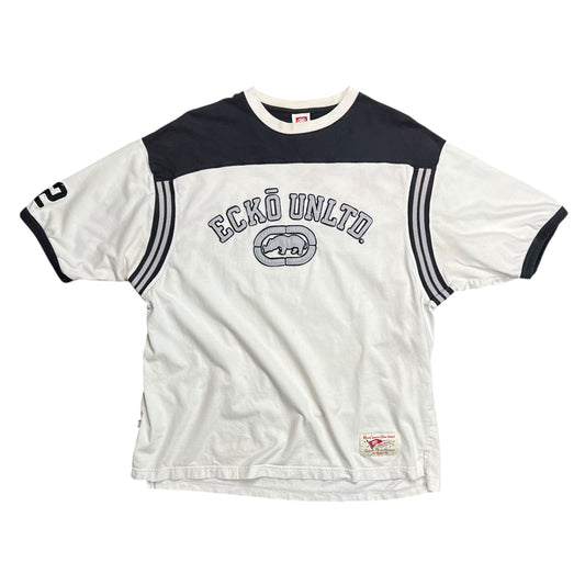 Ecko Unltd. Logo Knit Ringer T-shirt - XL