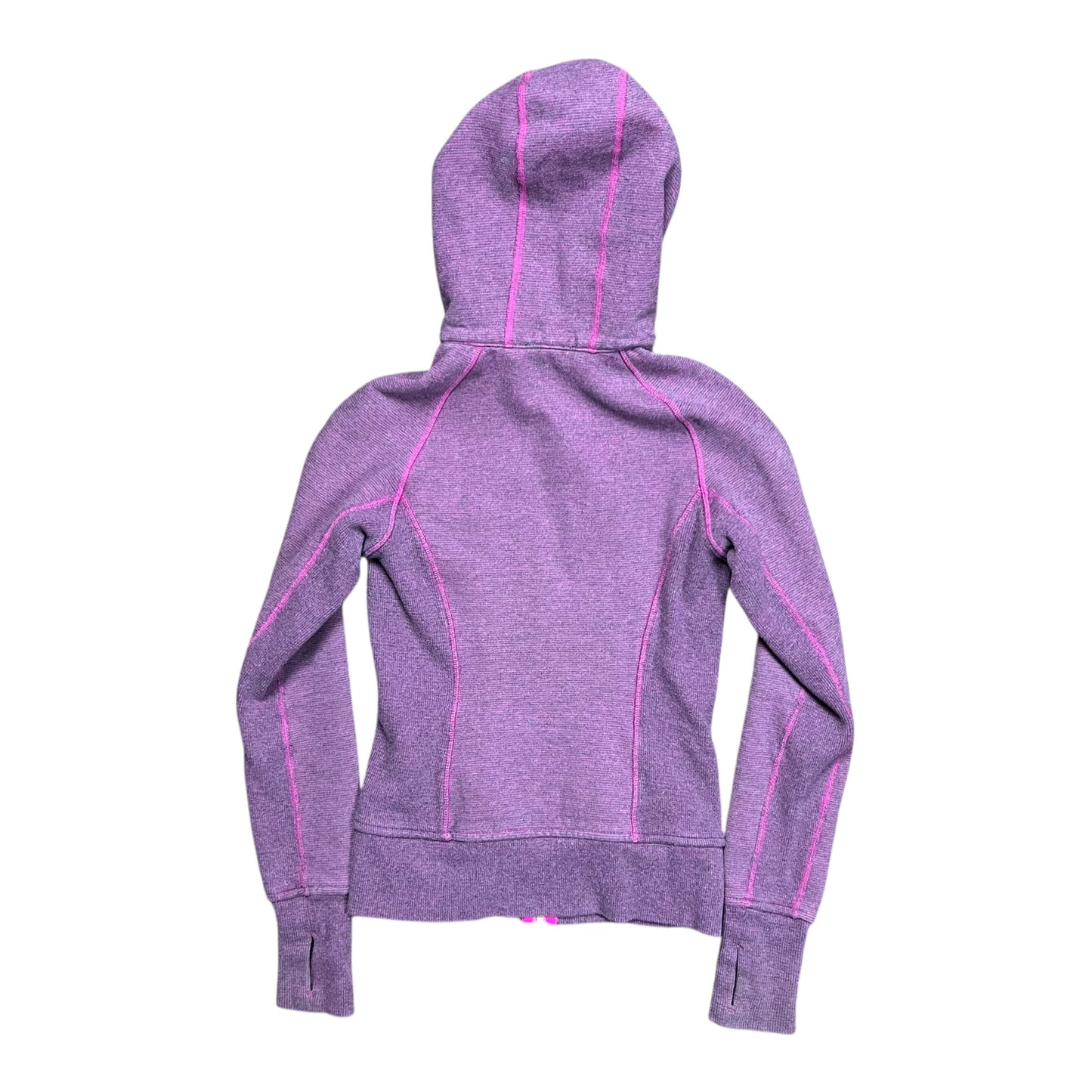 Lululemon Purple & Pink Scuba Full-Zip Hoodie - 2