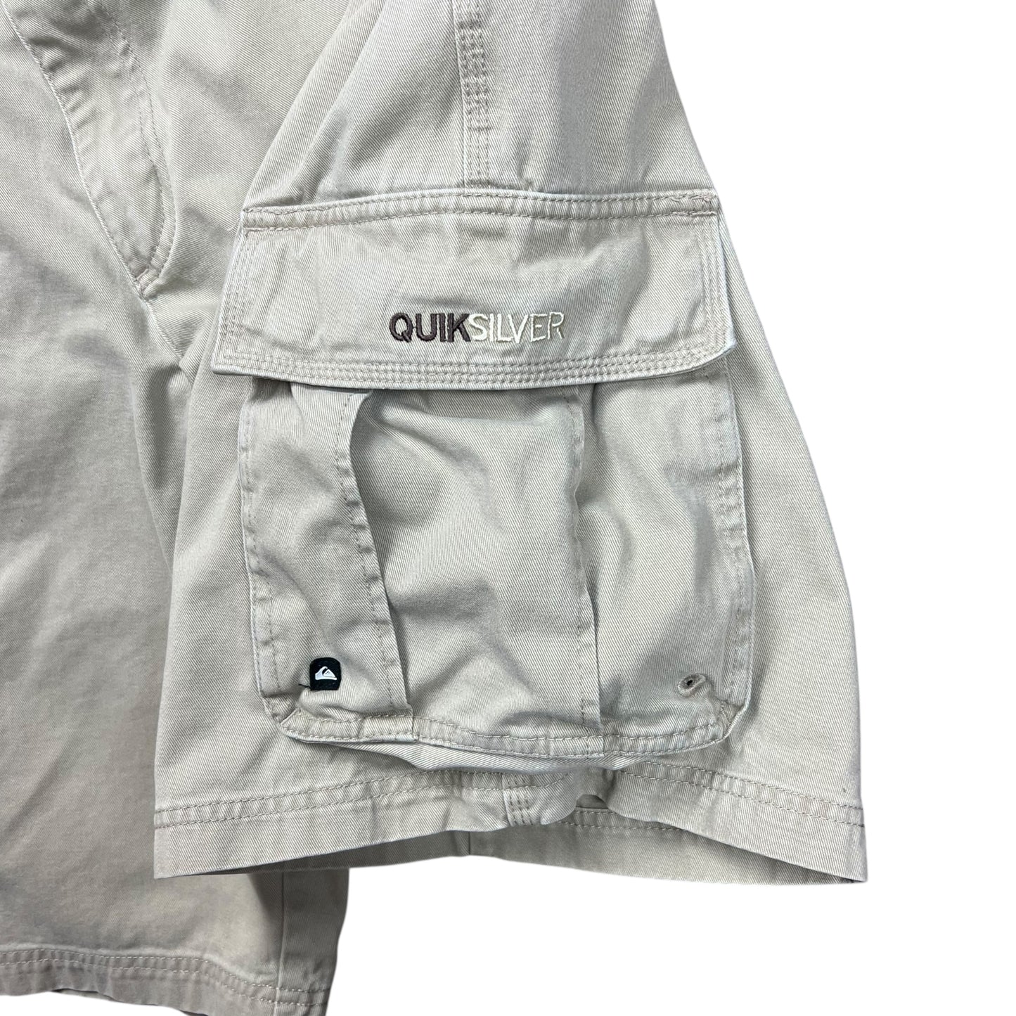 Quiksilver Tan Cargo Shorts - 33"
