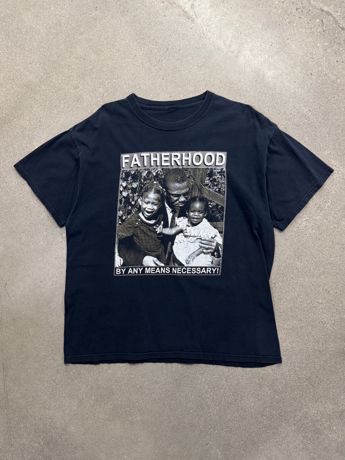 Malcolm X Fatherhood T-Shirt - XL