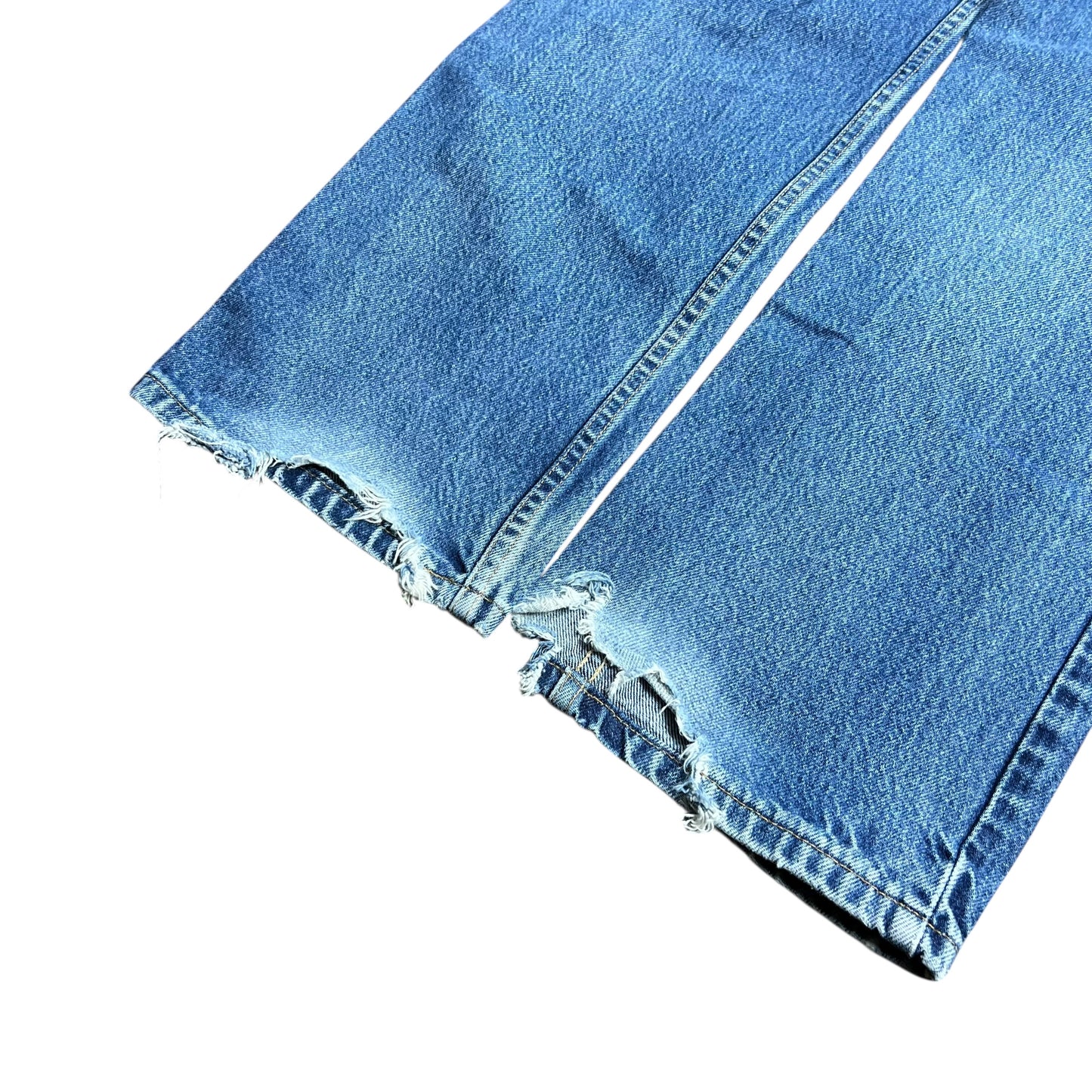 Levi's Faded Orange Tab Blue Jeans - 34"