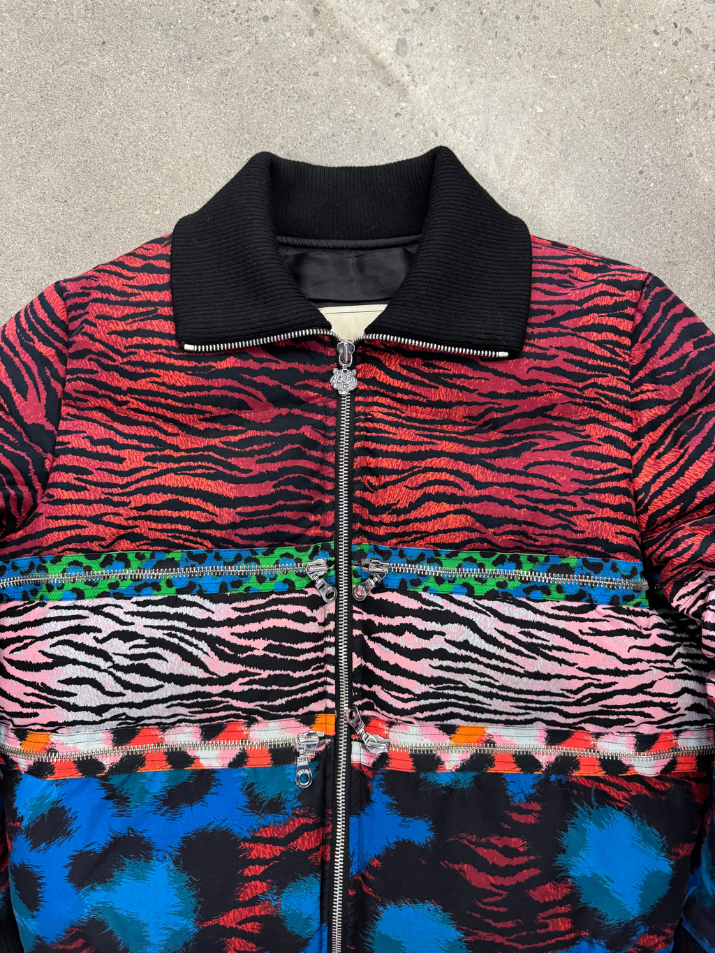 Kenzo x H&M Zebra Print Down Jacket - L
