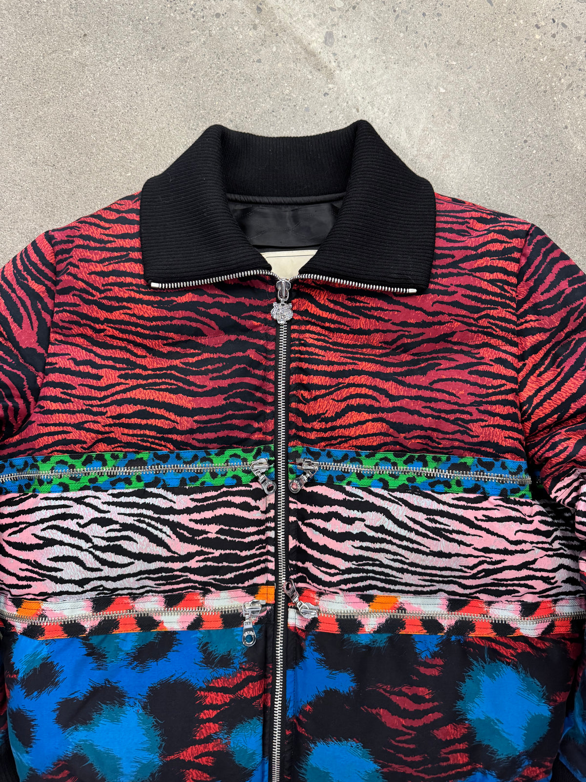 Kenzo x H&M Zebra Print Down Jacket - L