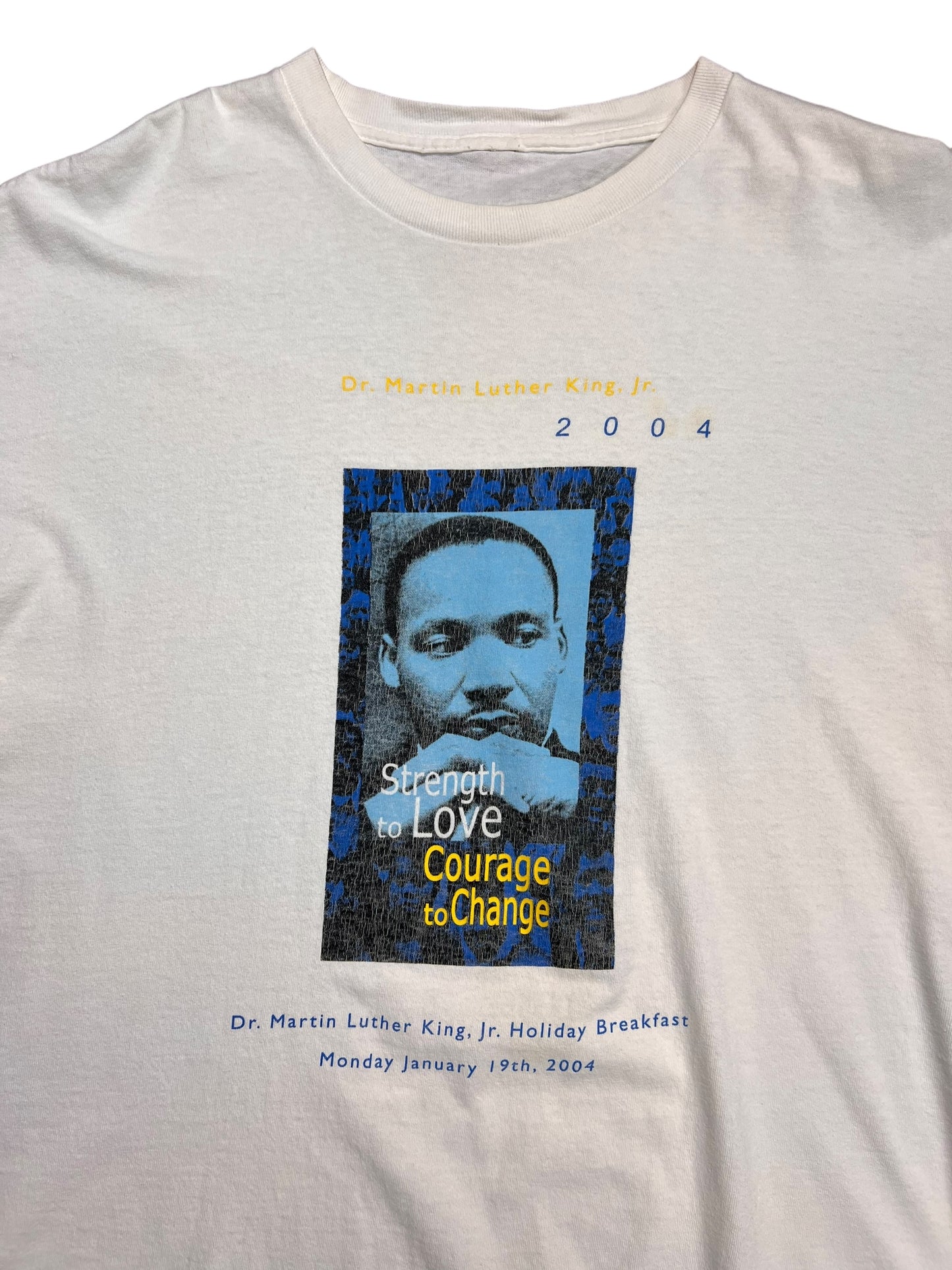 2004 MLK Love & Courage T-shirt - L